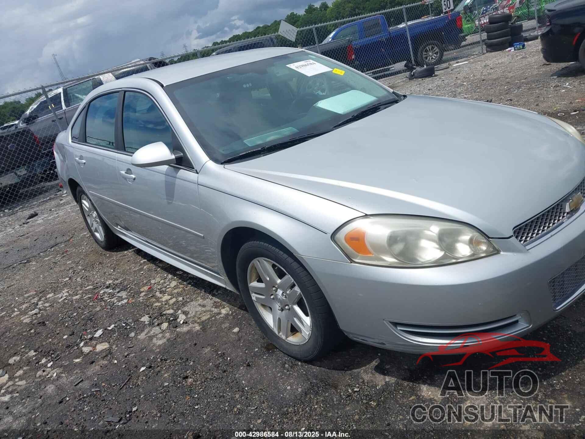 CHEVROLET IMPALA 2013 - 2G1WG5E35D1238676