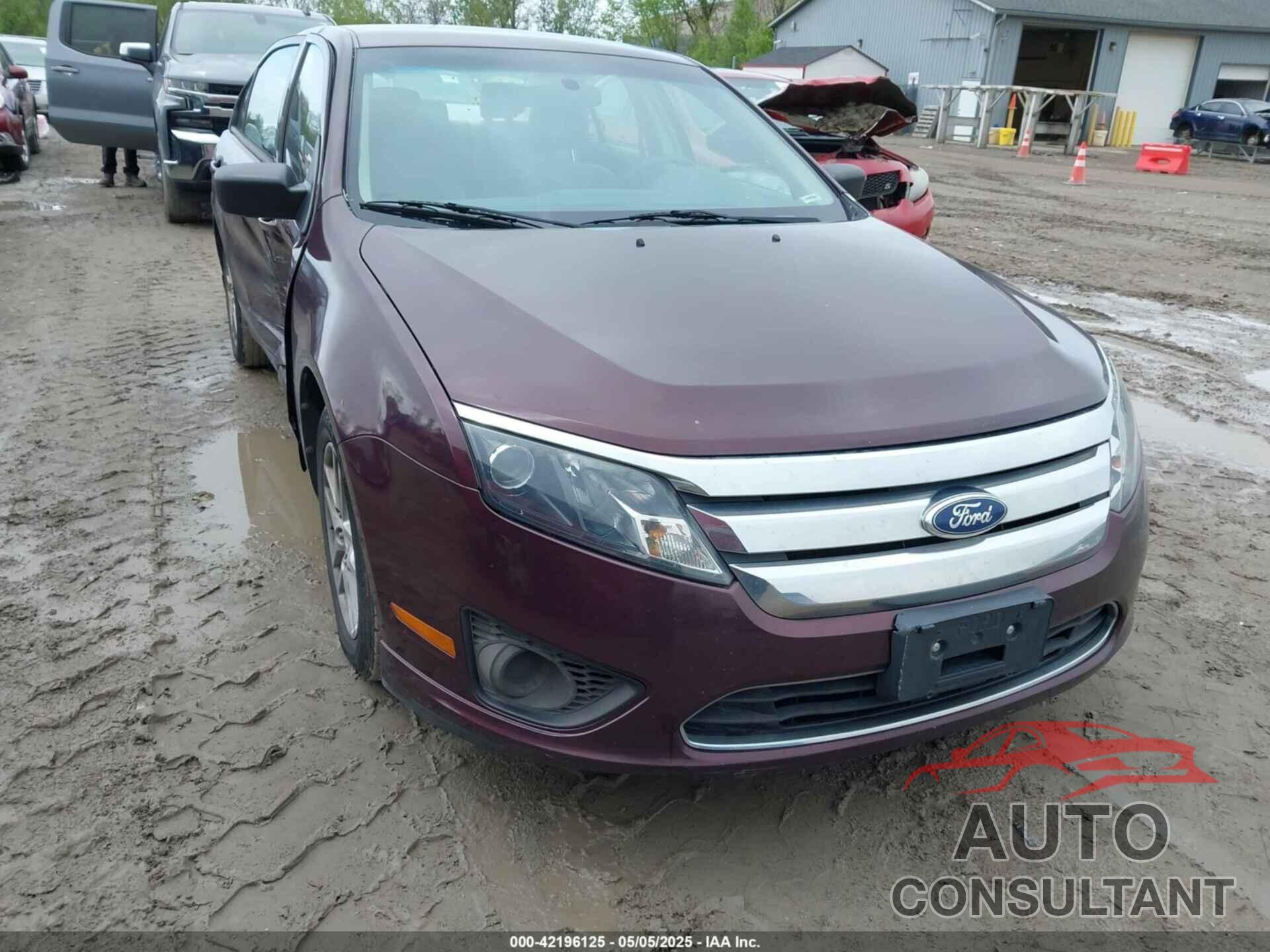 FORD FUSION 2011 - 3FAHP0GAXBR240047