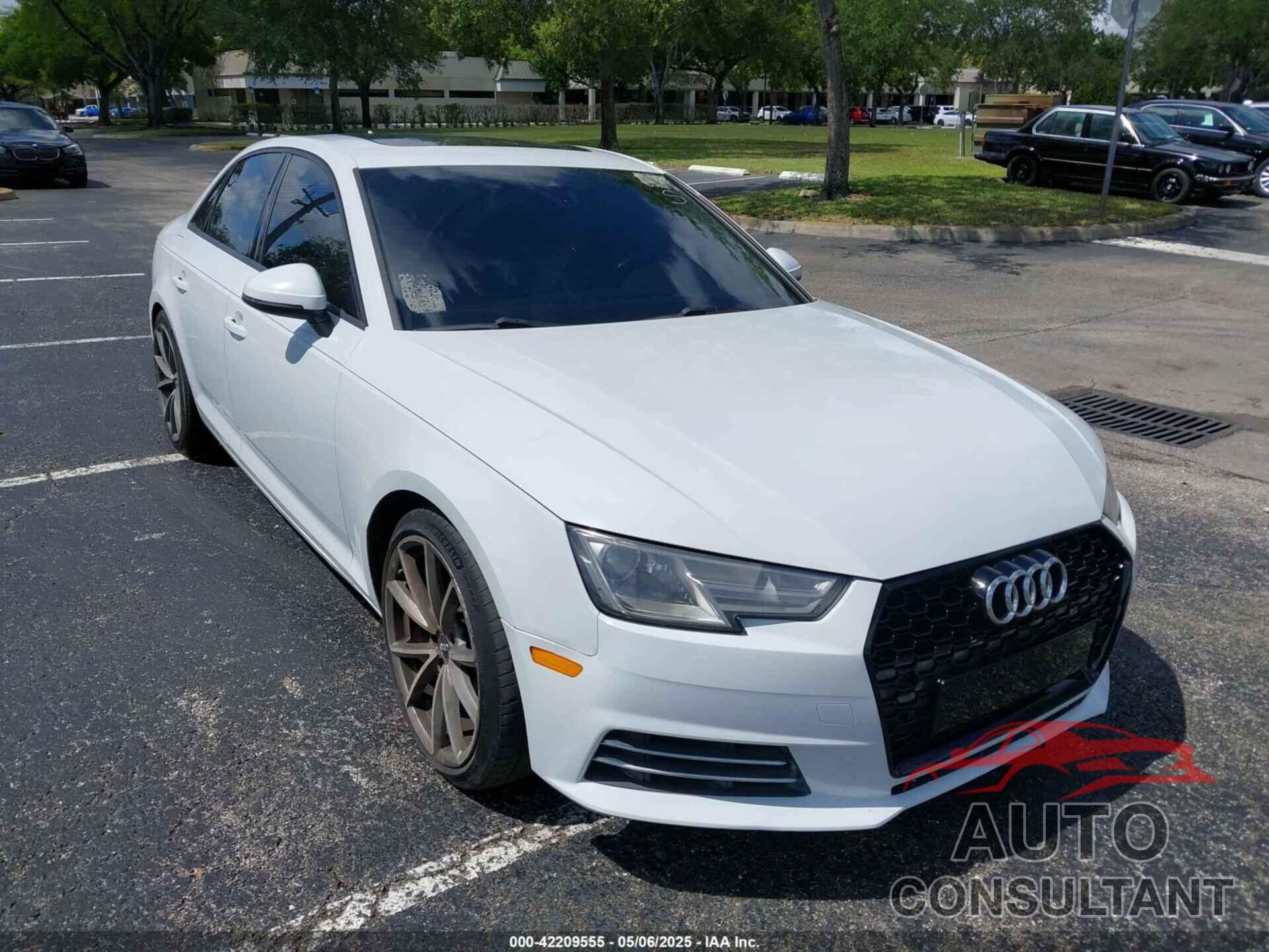 AUDI A4 2017 - WAUGMAF43HN049563