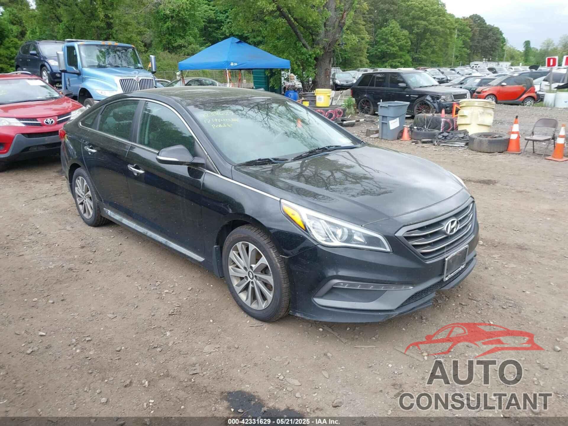 HYUNDAI SONATA 2017 - 5NPE34AFXHH485821