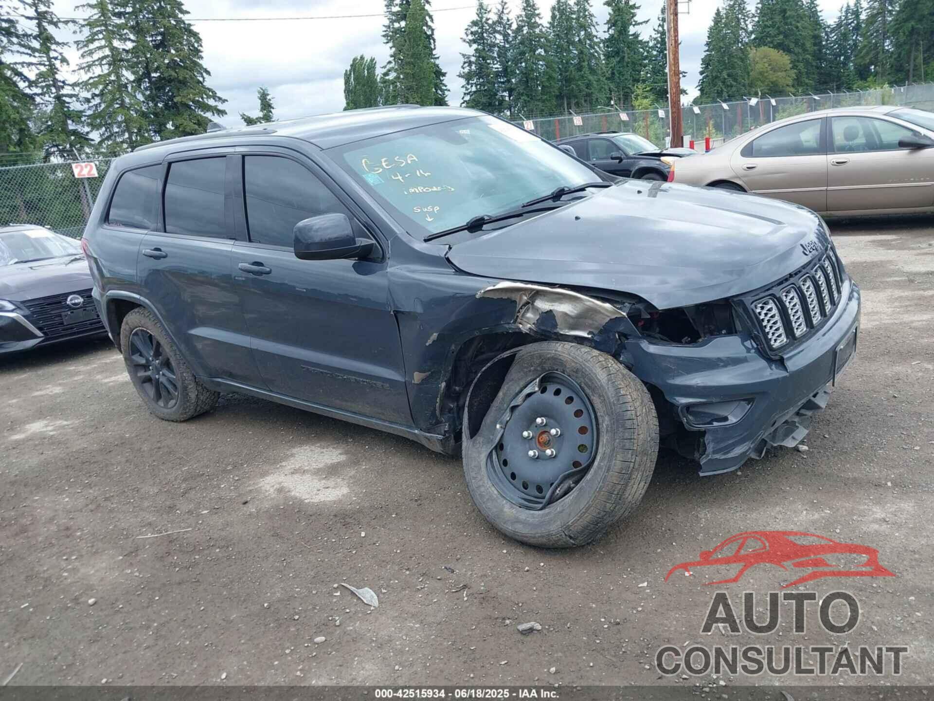JEEP GRAND CHEROKEE 2017 - 1C4RJFAG8HC886243