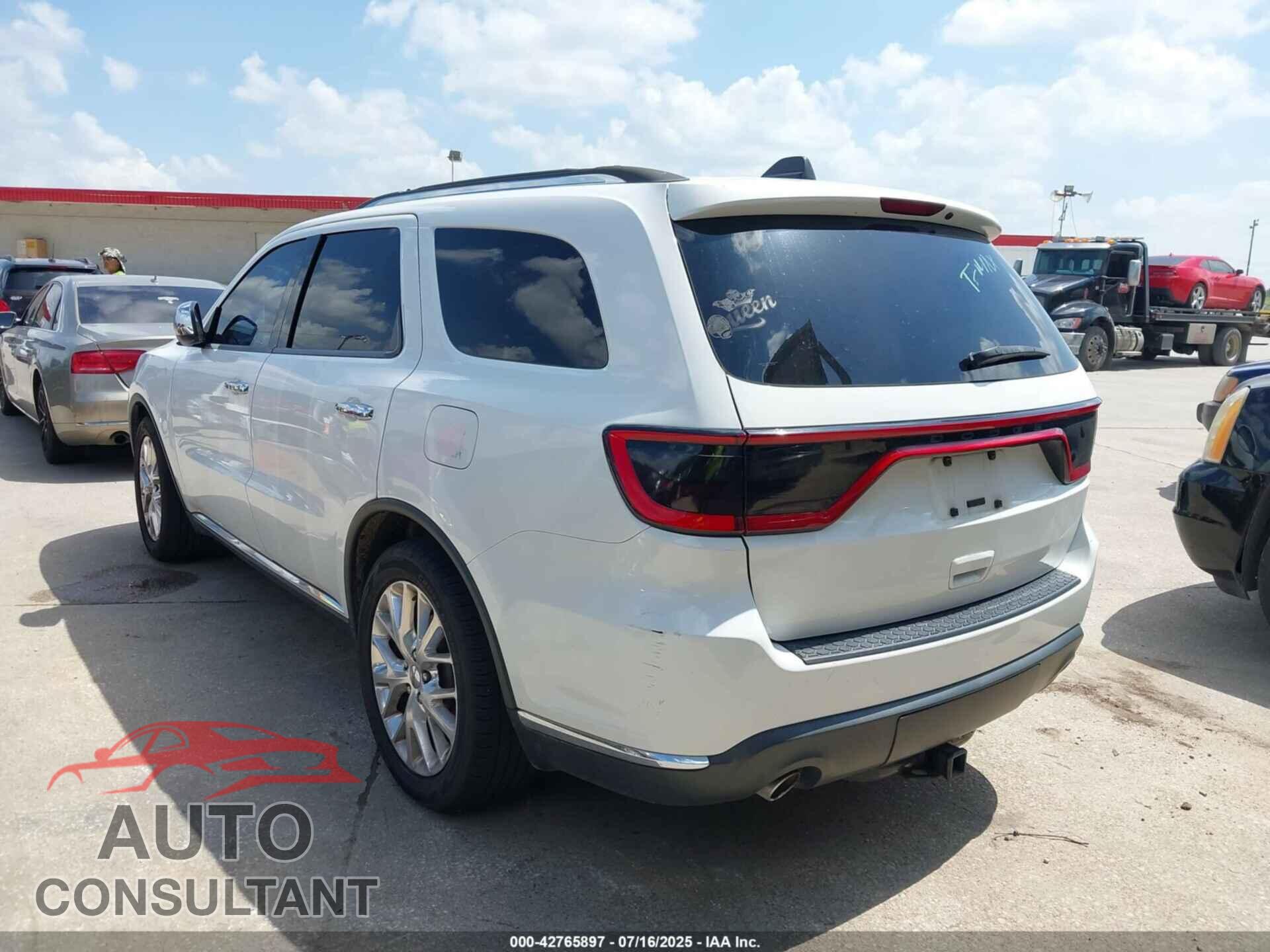 DODGE DURANGO 2017 - 1C4RDHAG4HC643242