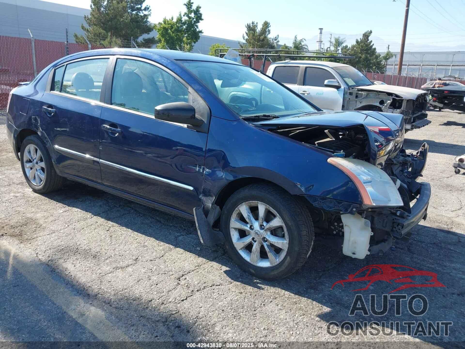 NISSAN SENTRA 2012 - 3N1AB6AP8CL701747
