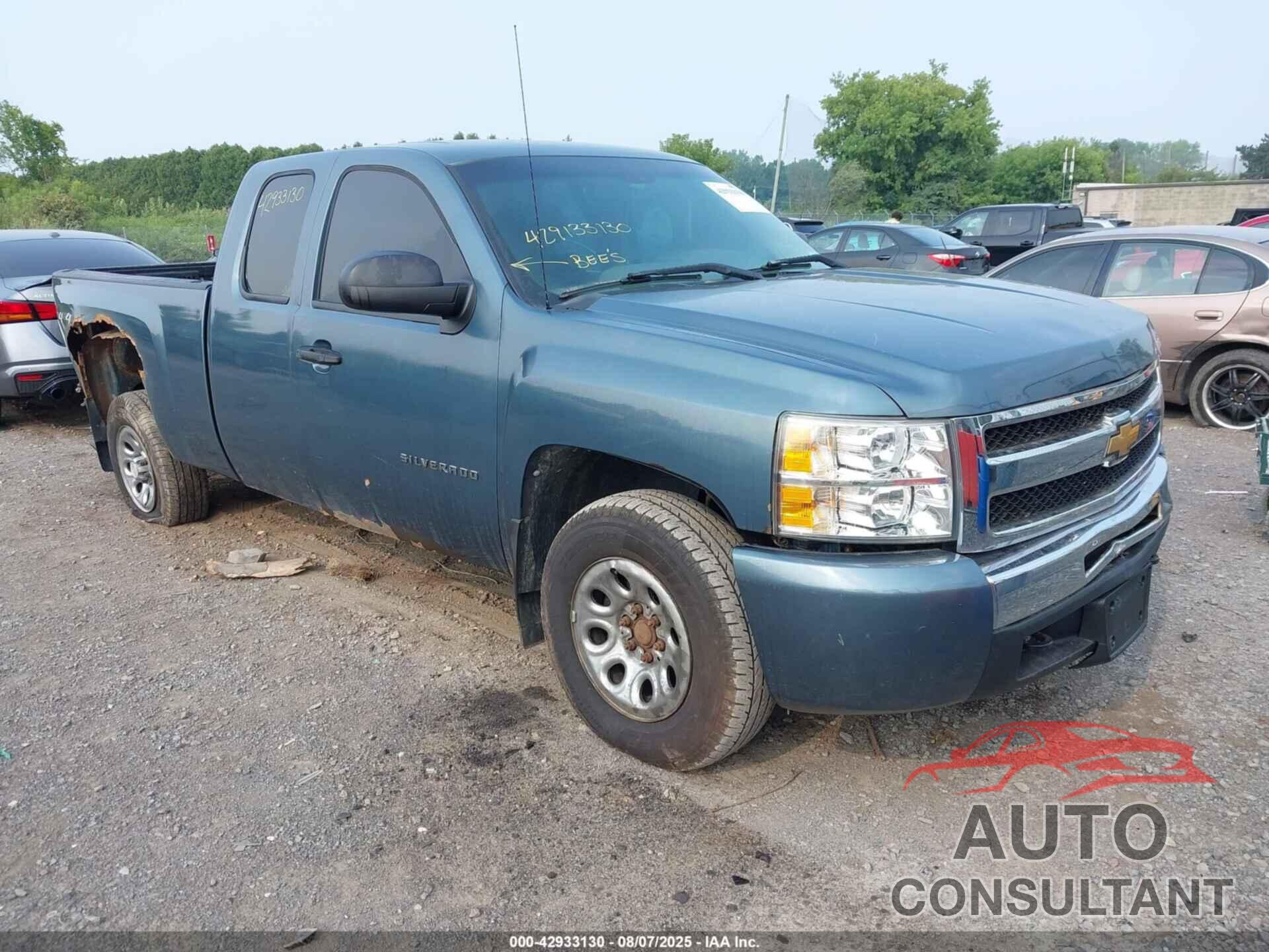 CHEVROLET SILVERADO 1500 2010 - 1GCSKPE37AZ150909