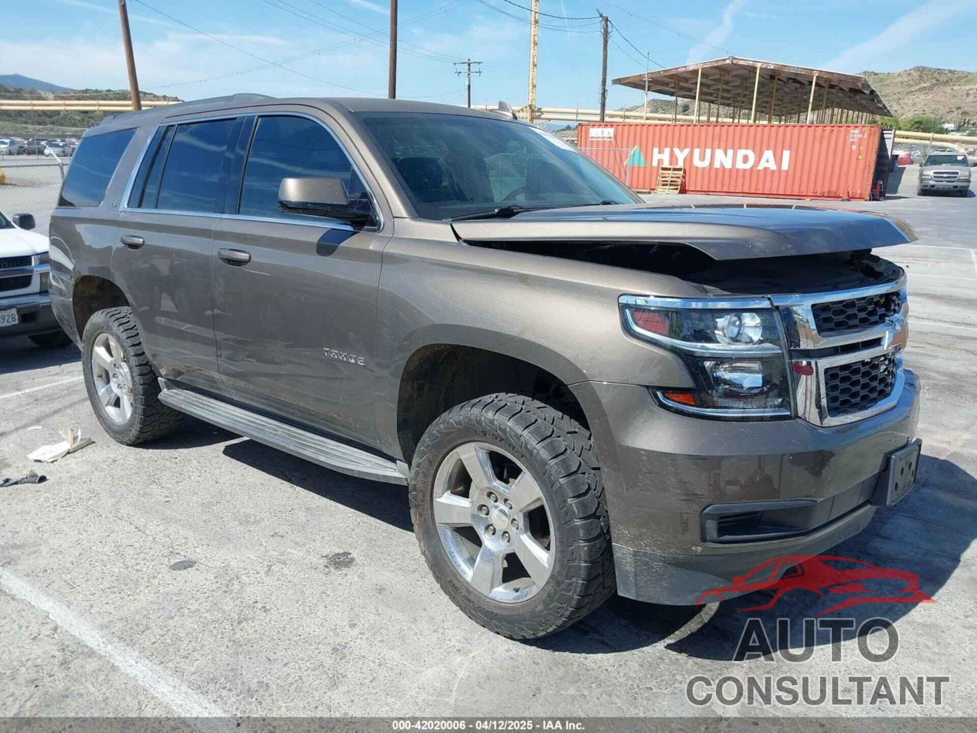 CHEVROLET TAHOE 2016 - 1GNSCAKC7GR419294