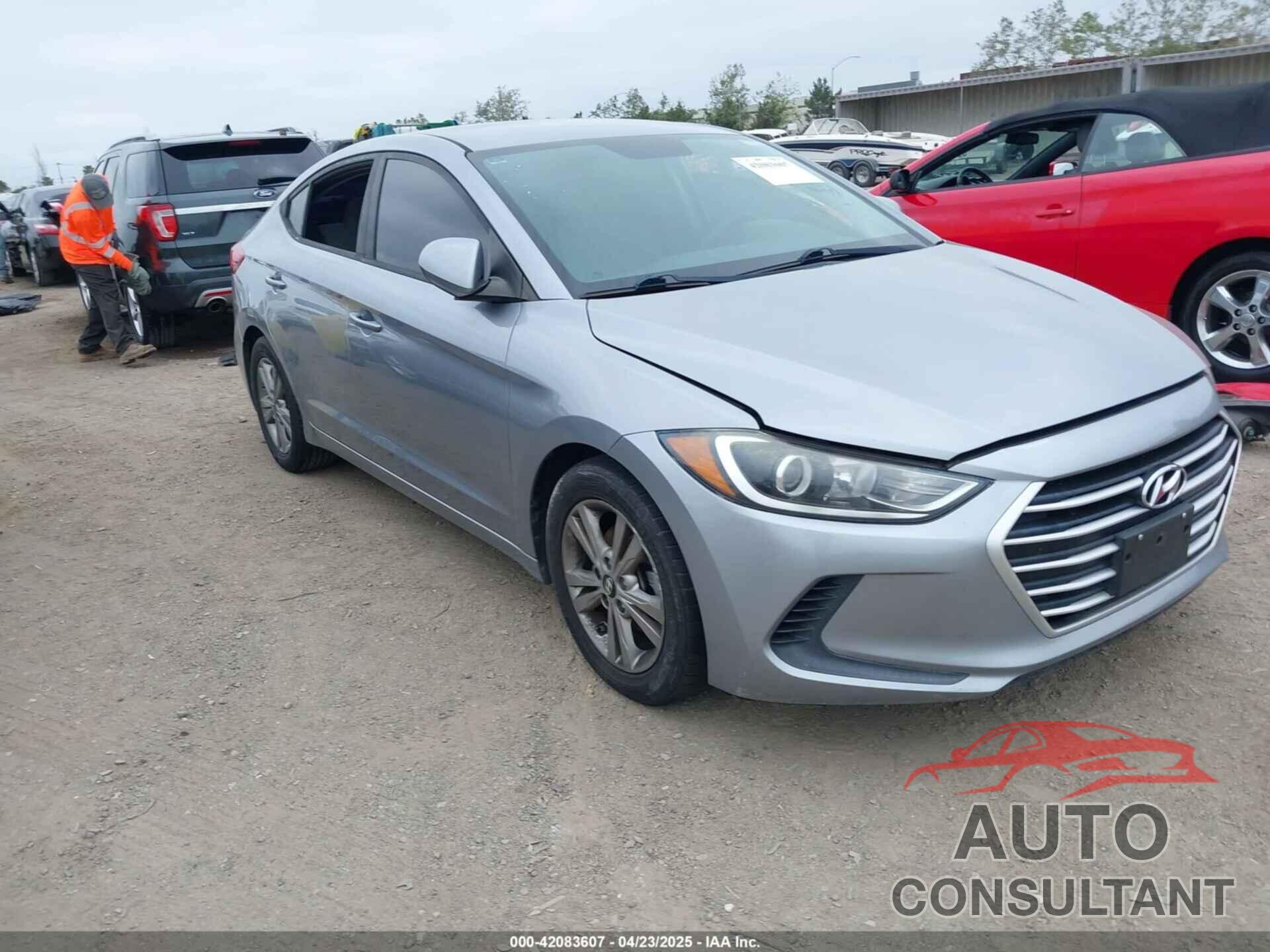 HYUNDAI ELANTRA 2017 - 5NPD84LF9HH034373