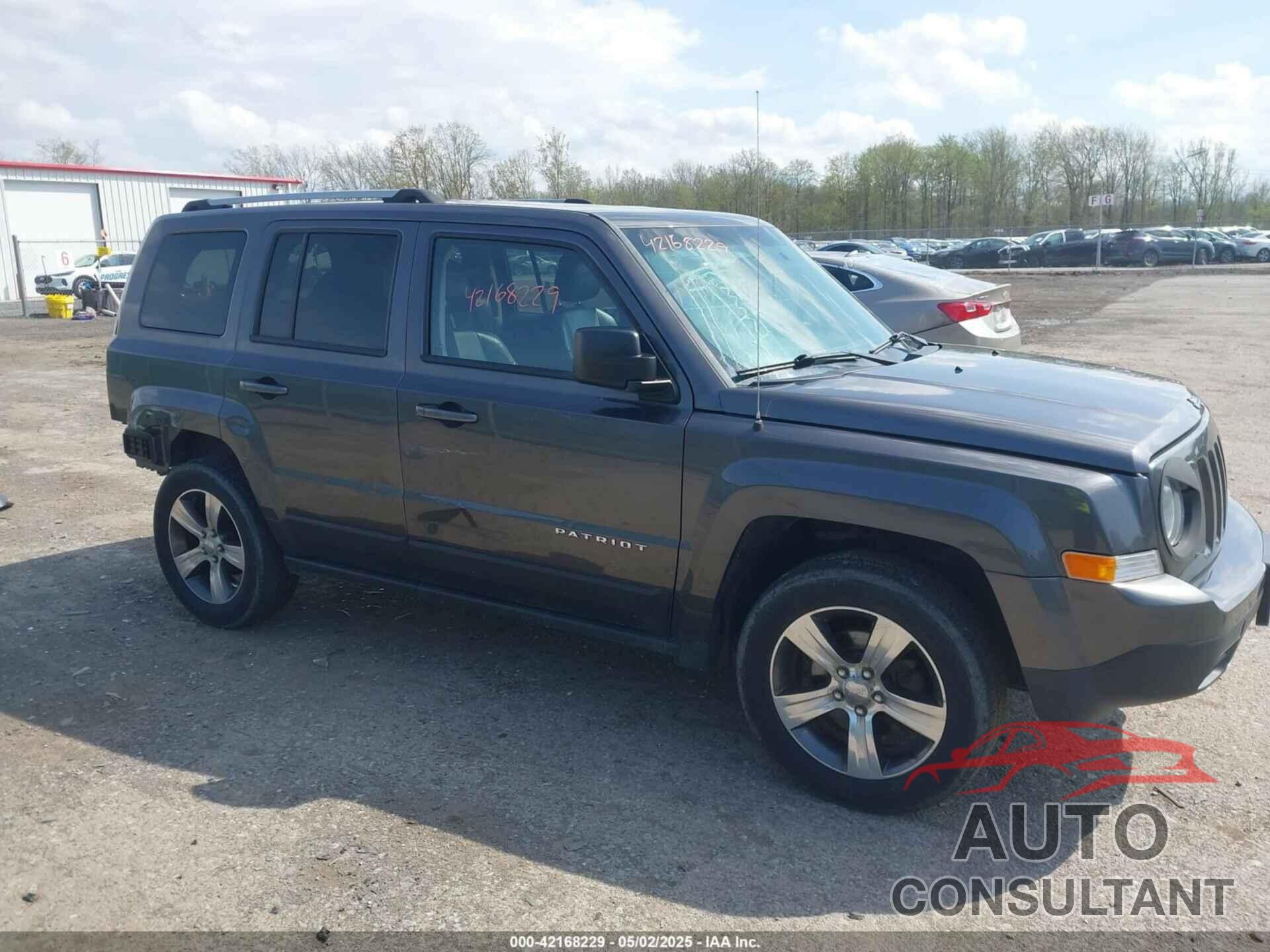 JEEP PATRIOT 2016 - 1C4NJRFB2GD654226