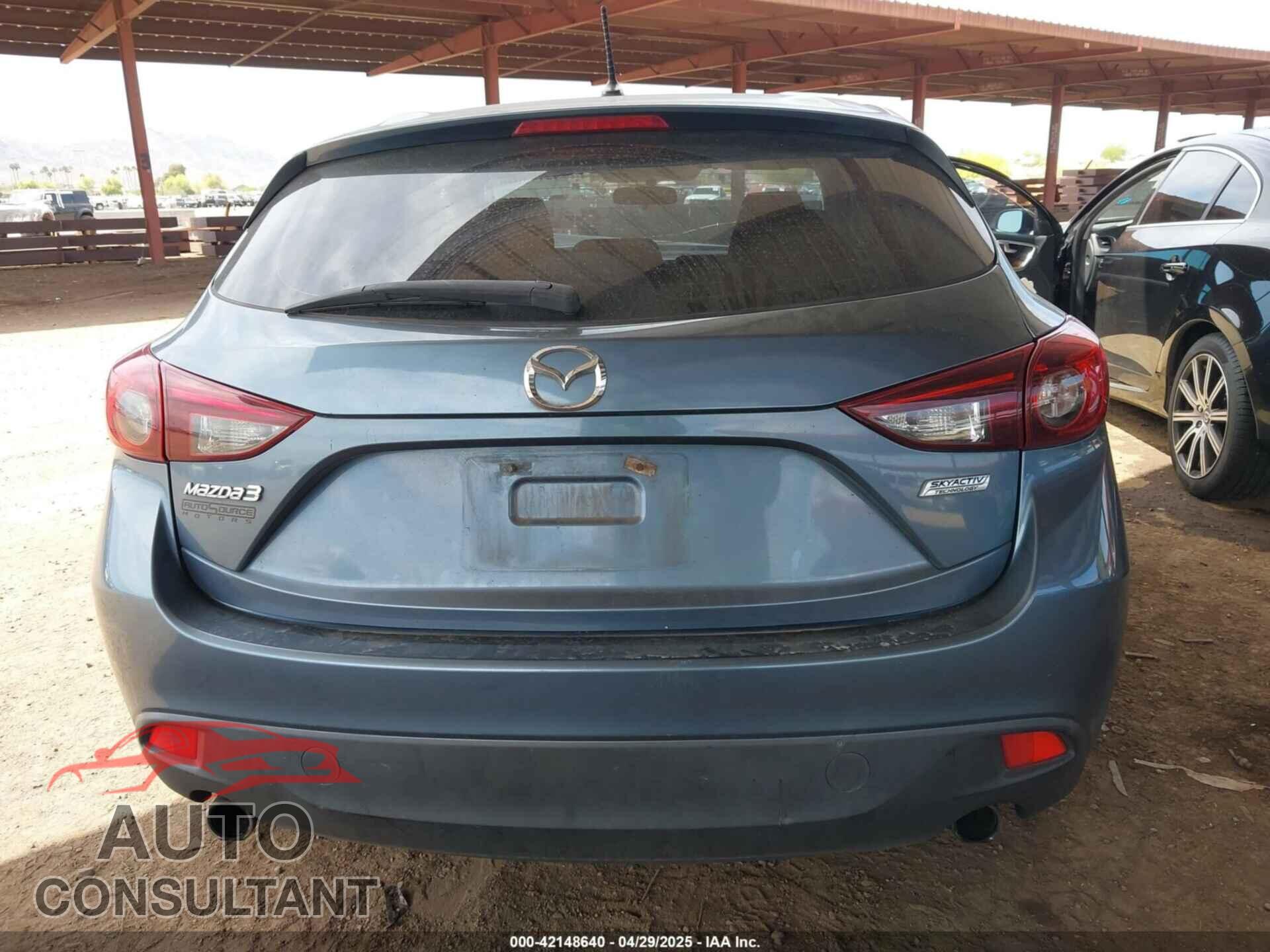 MAZDA MAZDA3 2014 - JM1BM1L71E1151538