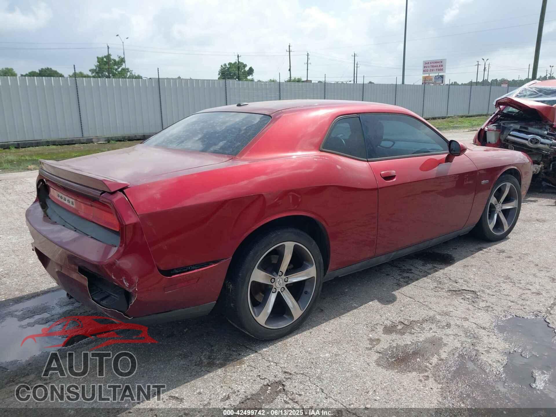 DODGE CHALLENGER 2014 - 2C3CDYAG5EH218633