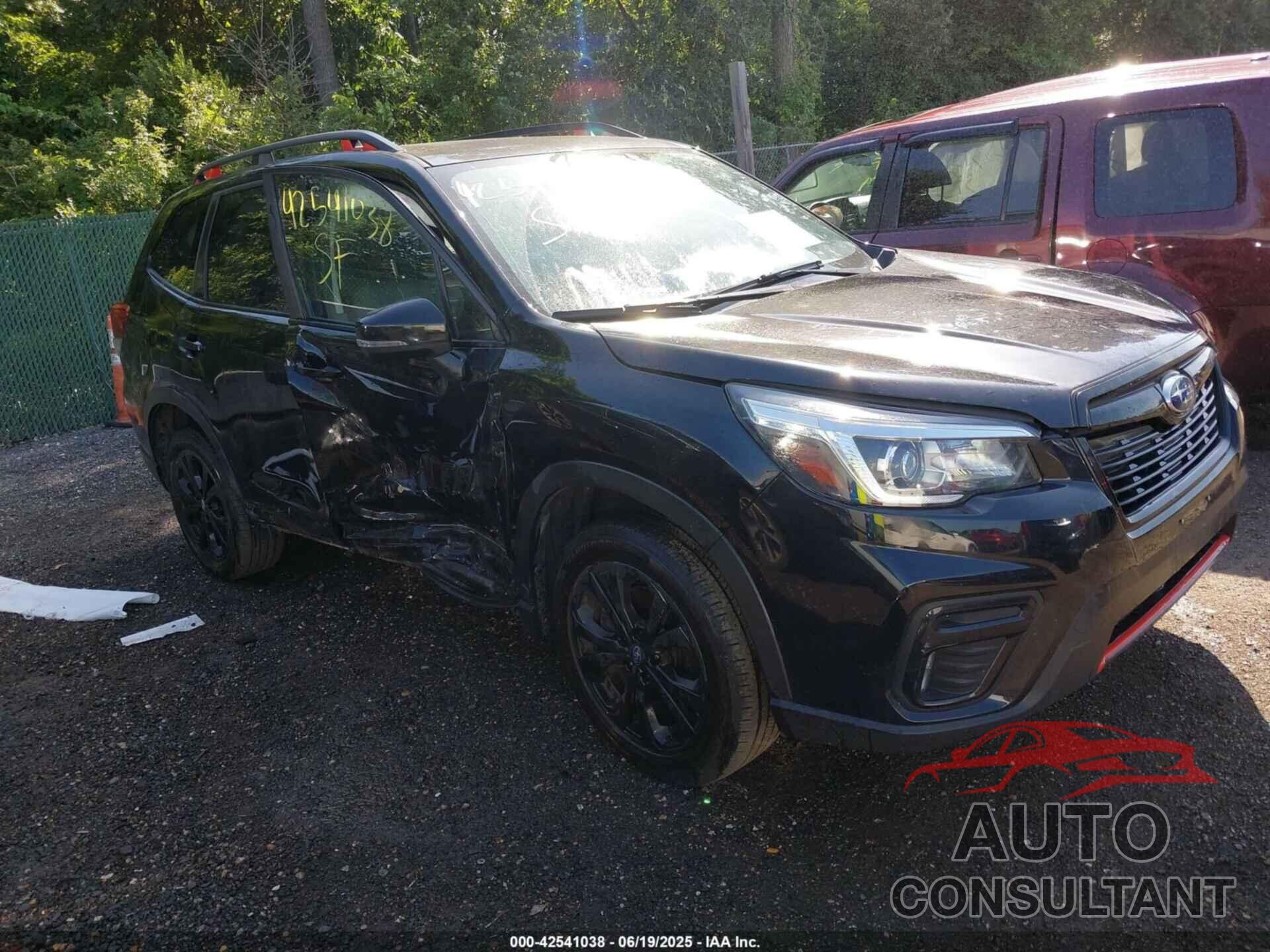 SUBARU FORESTER 2019 - JF2SKAPCXKH431007