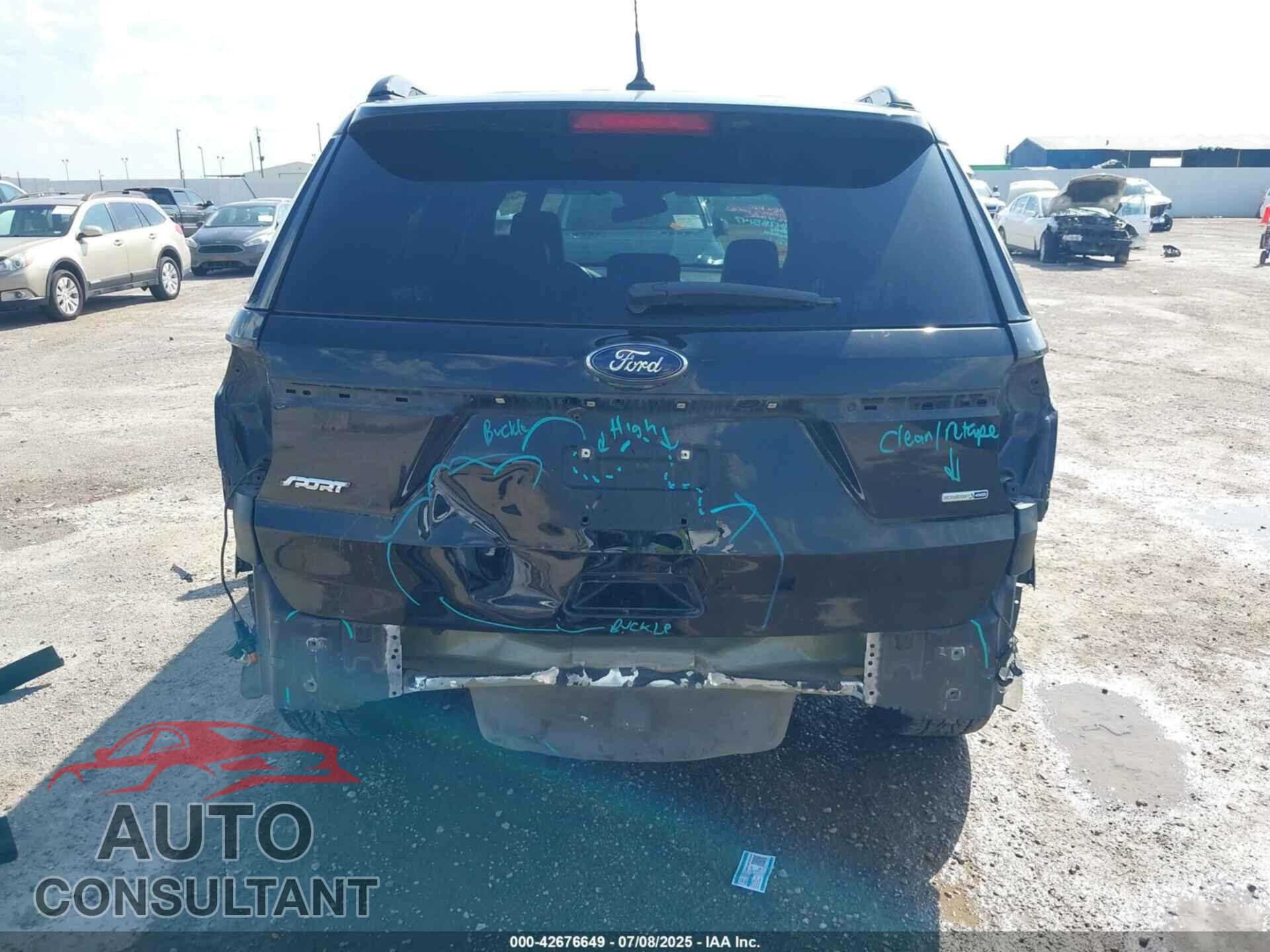 FORD EXPLORER 2018 - 1FM5K8GT7JGB88681