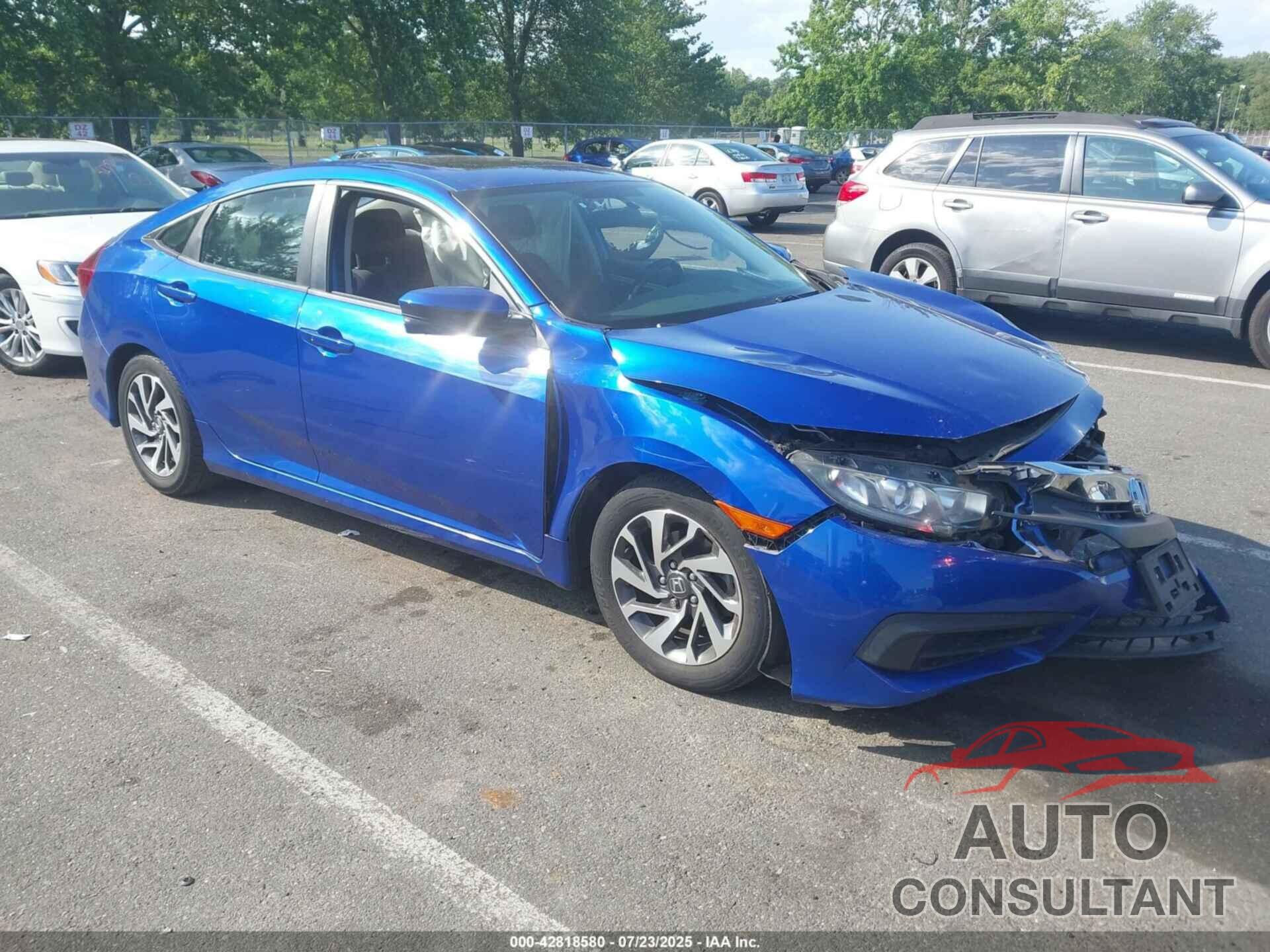 HONDA CIVIC 2017 - 19XFC2F74HE210539