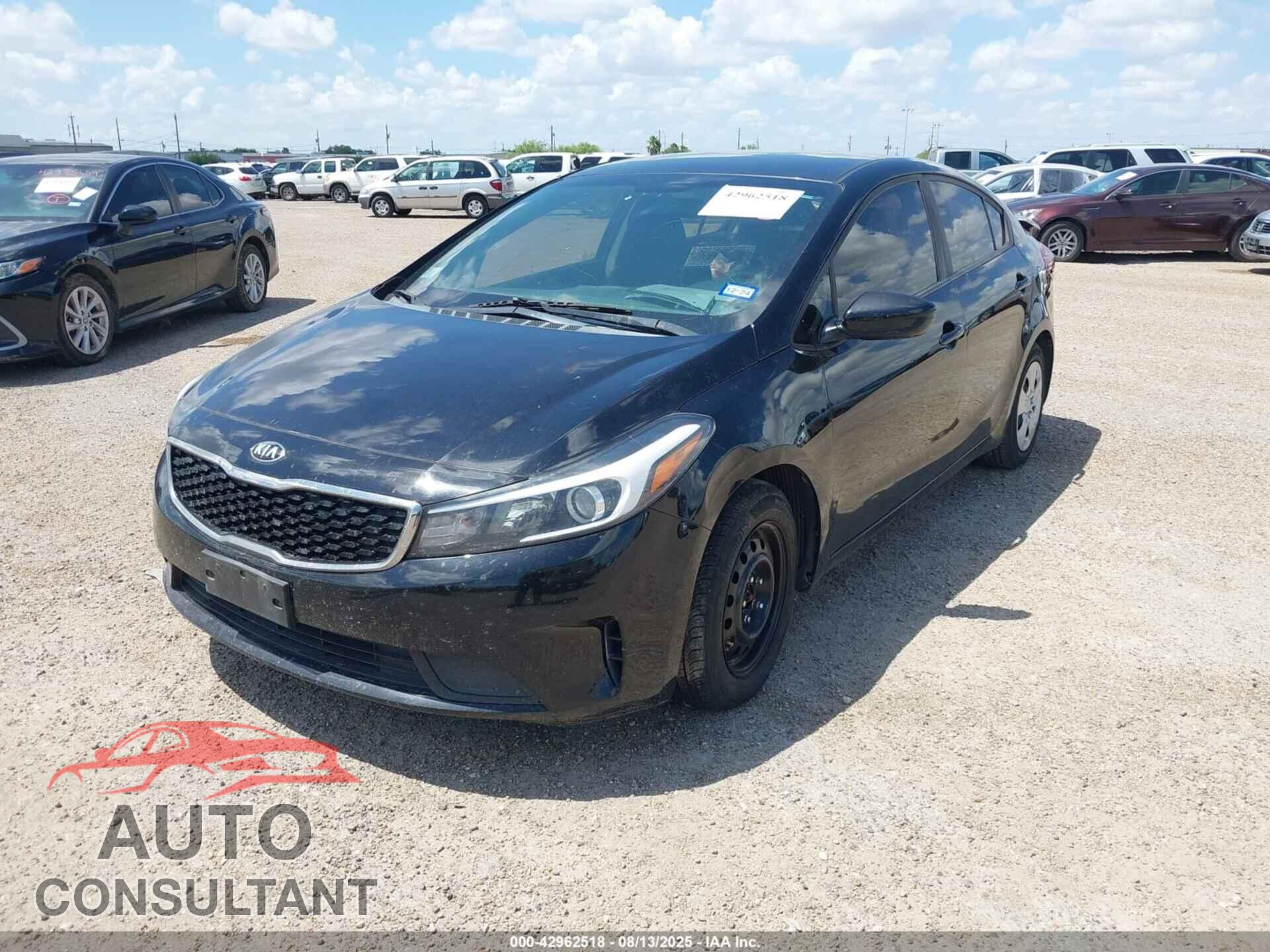 KIA FORTE 2017 - 3KPFK4A79HE158573