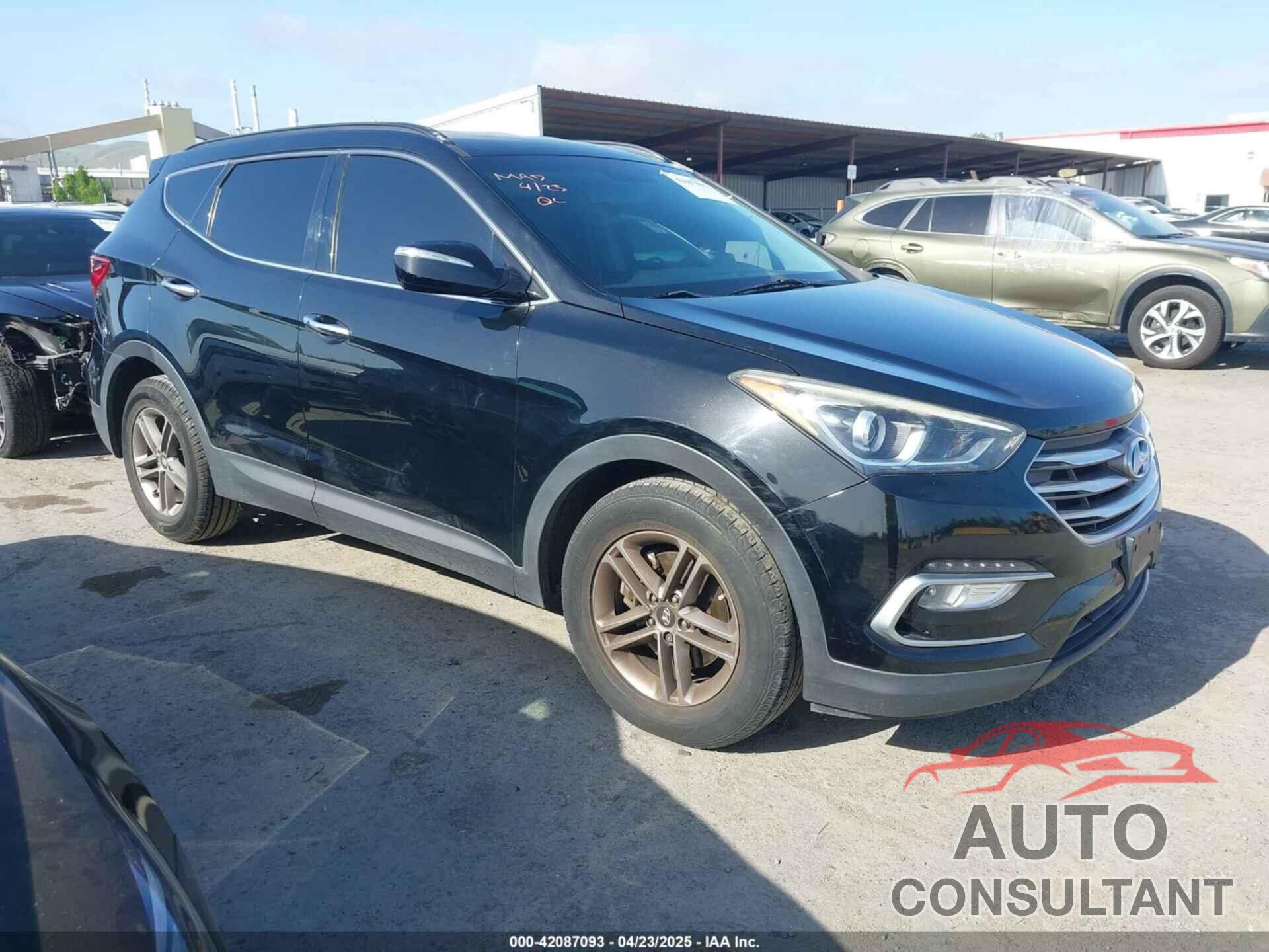 HYUNDAI SANTA FE SPORT 2018 - 5XYZU3LB6JG555203