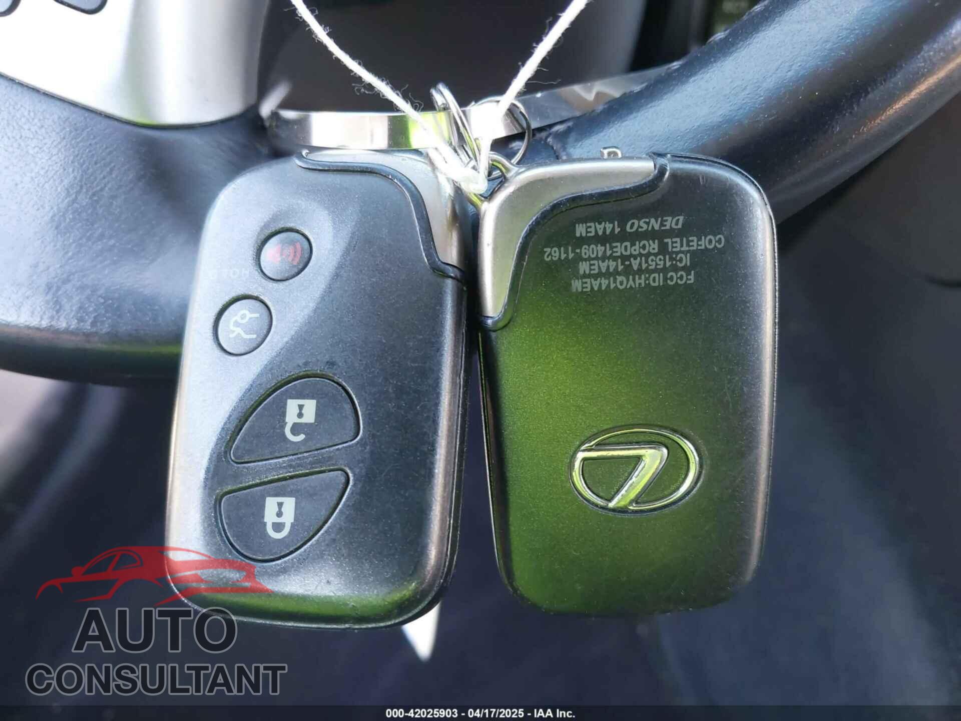 LEXUS IS 250C 2012 - JTHFF2C20C2524497