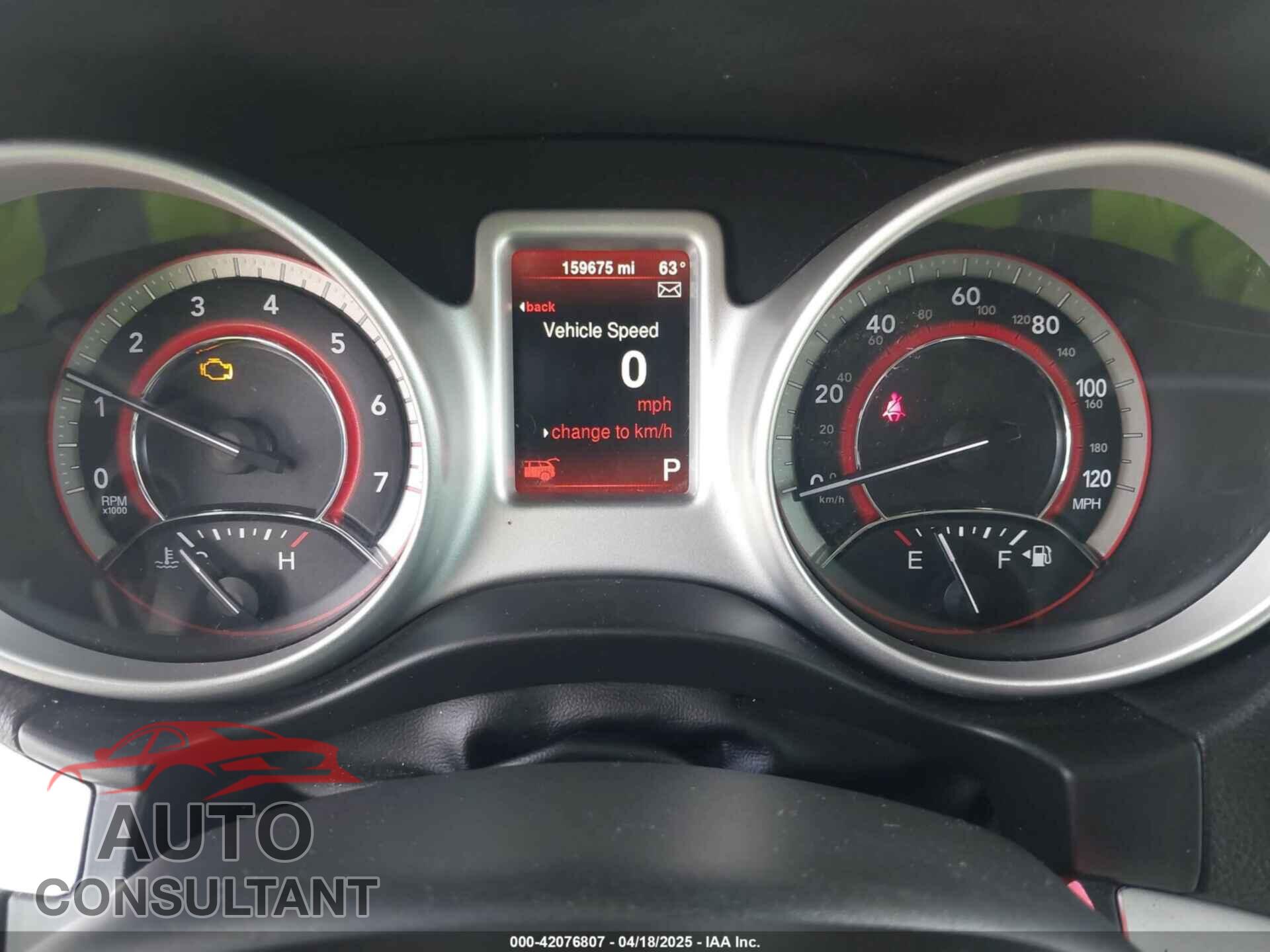 DODGE JOURNEY 2015 - 3C4PDCBG7FT530024