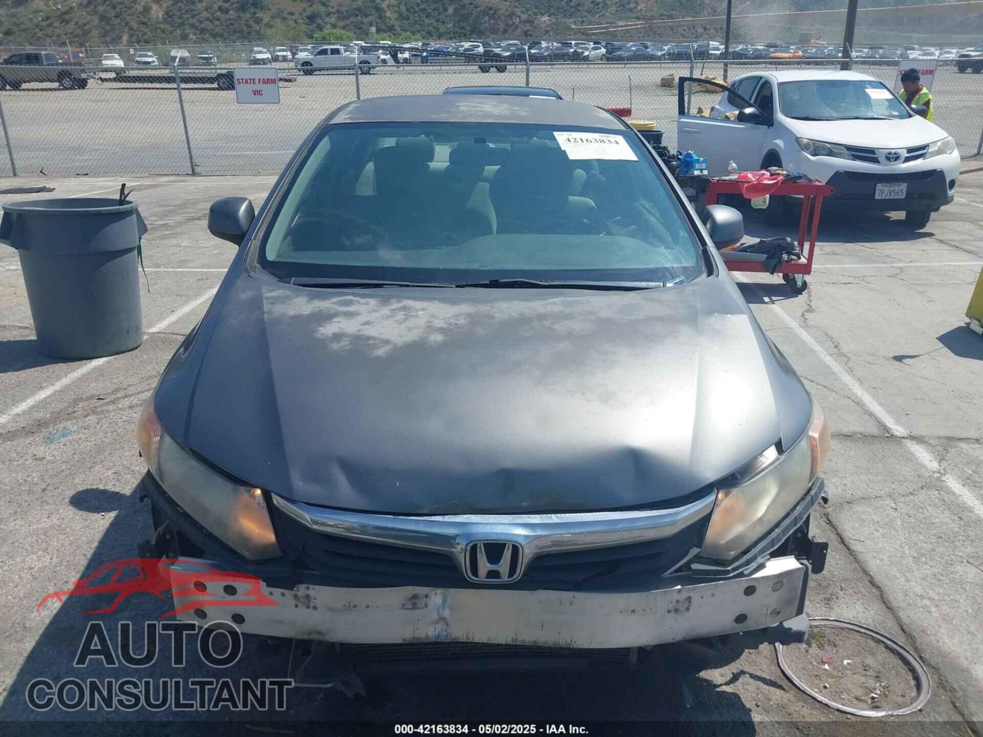 HONDA CIVIC 2012 - JHMFB2F5XCS005393