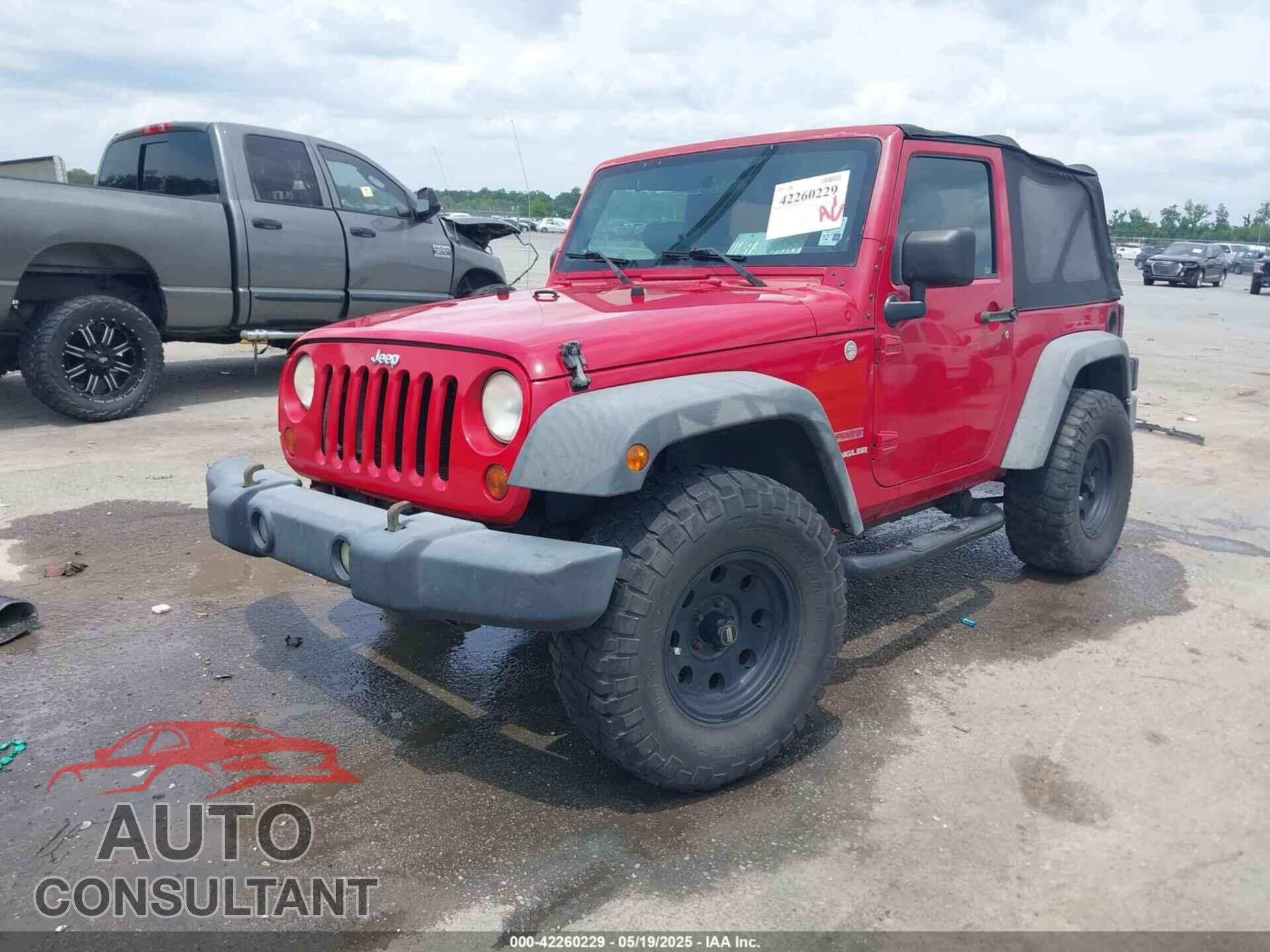 JEEP WRANGLER 2010 - 1J4AA2D17AL105564