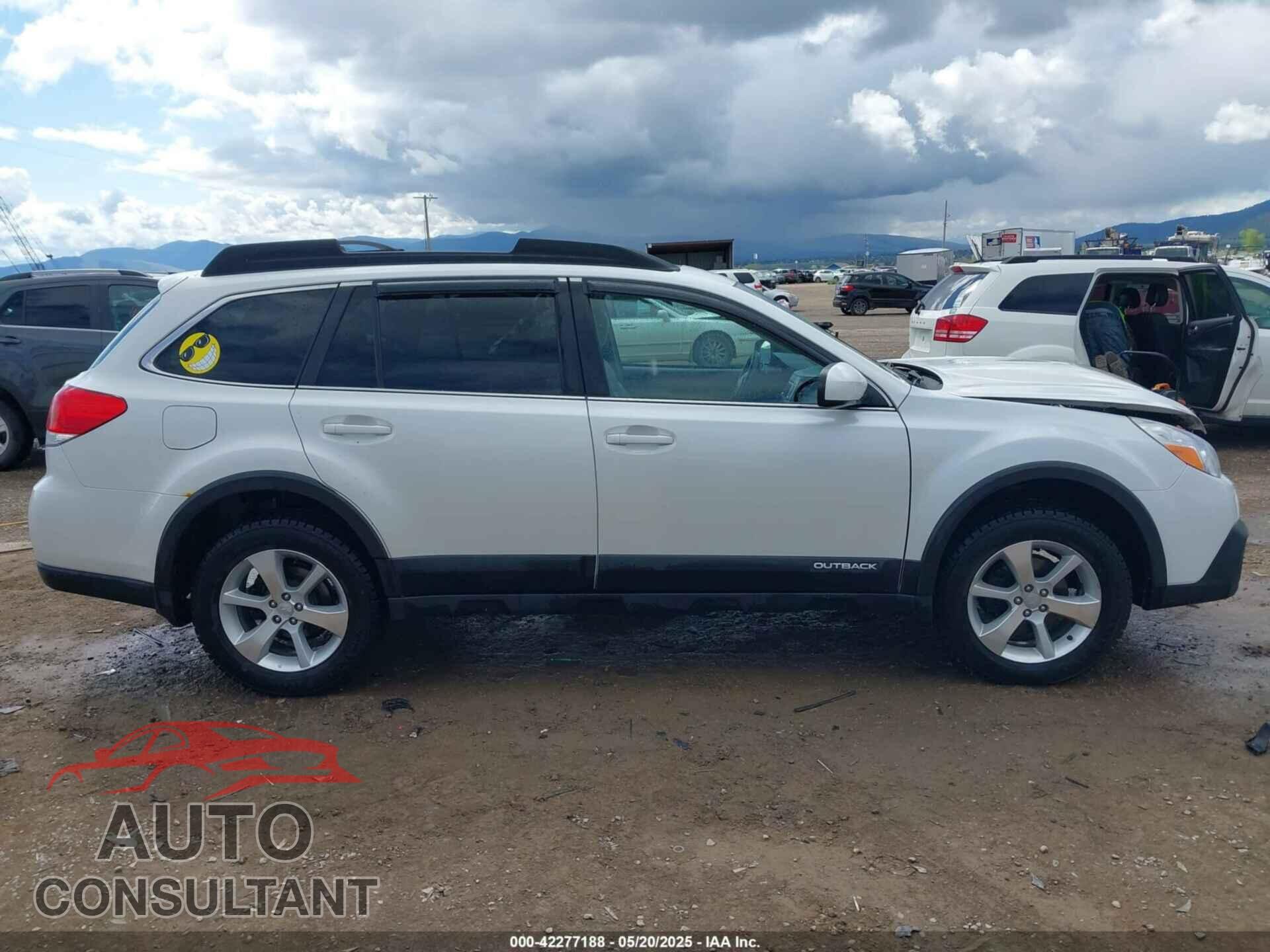 SUBARU OUTBACK 2014 - 4S4BRBLC9E3249429