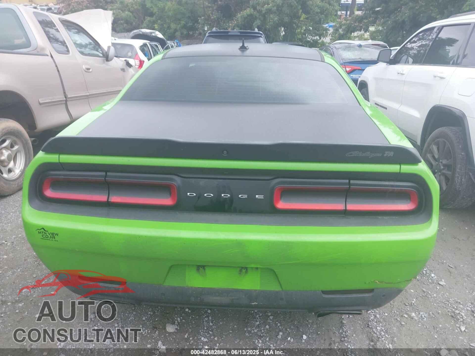 DODGE CHALLENGER 2017 - 2C3CDZBT9HH572712