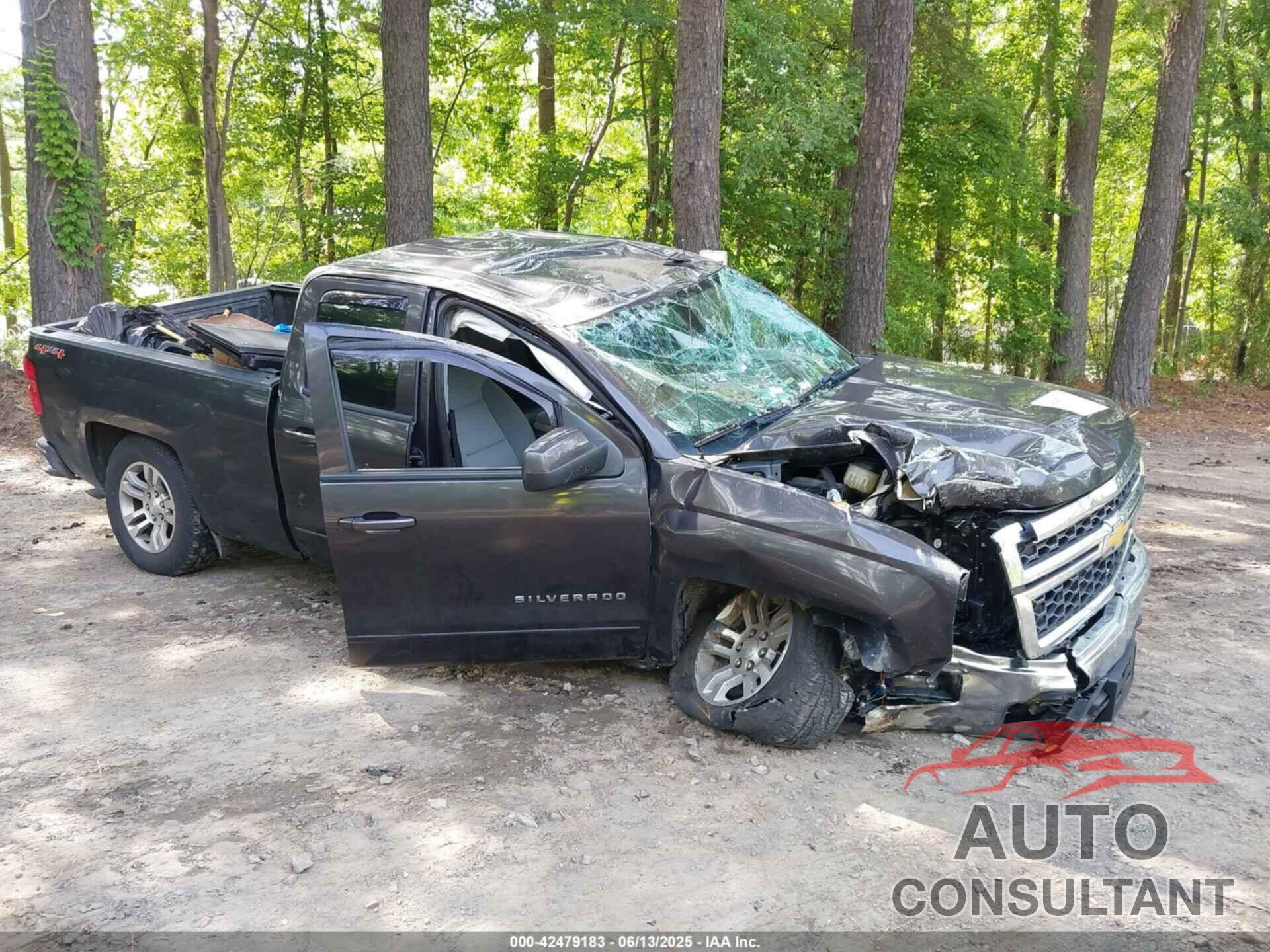 CHEVROLET SILVERADO 1500 2015 - 1GCVKREC9FZ430430
