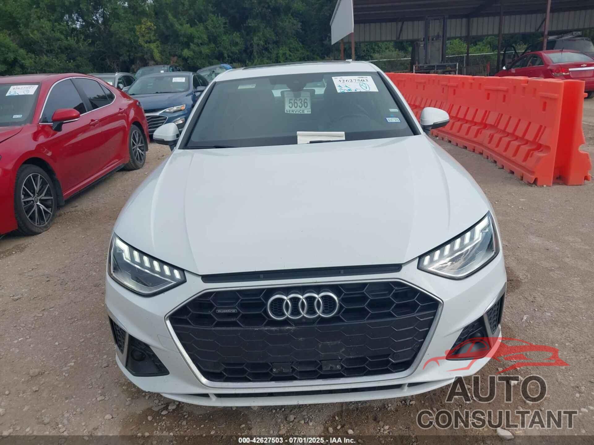 AUDI A4 2023 - WAUEAAF41PN010324
