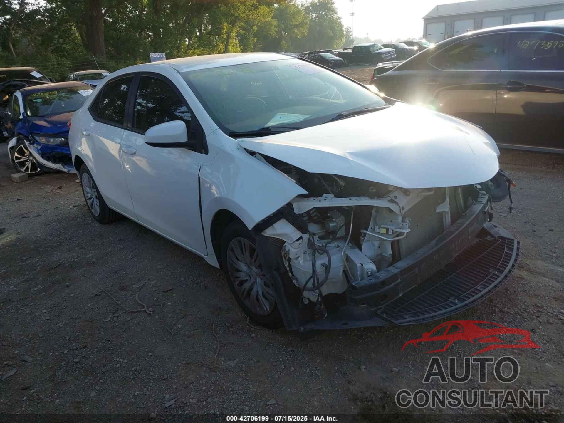 TOYOTA COROLLA 2016 - 5YFBURHE5GP479288