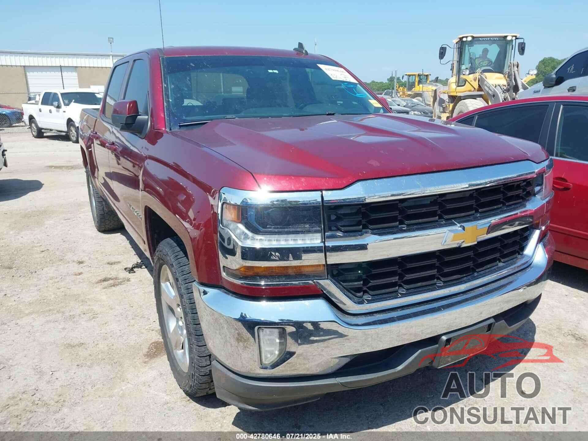 CHEVROLET SILVERADO 1500 2016 - 3GCPCREC3GG345526