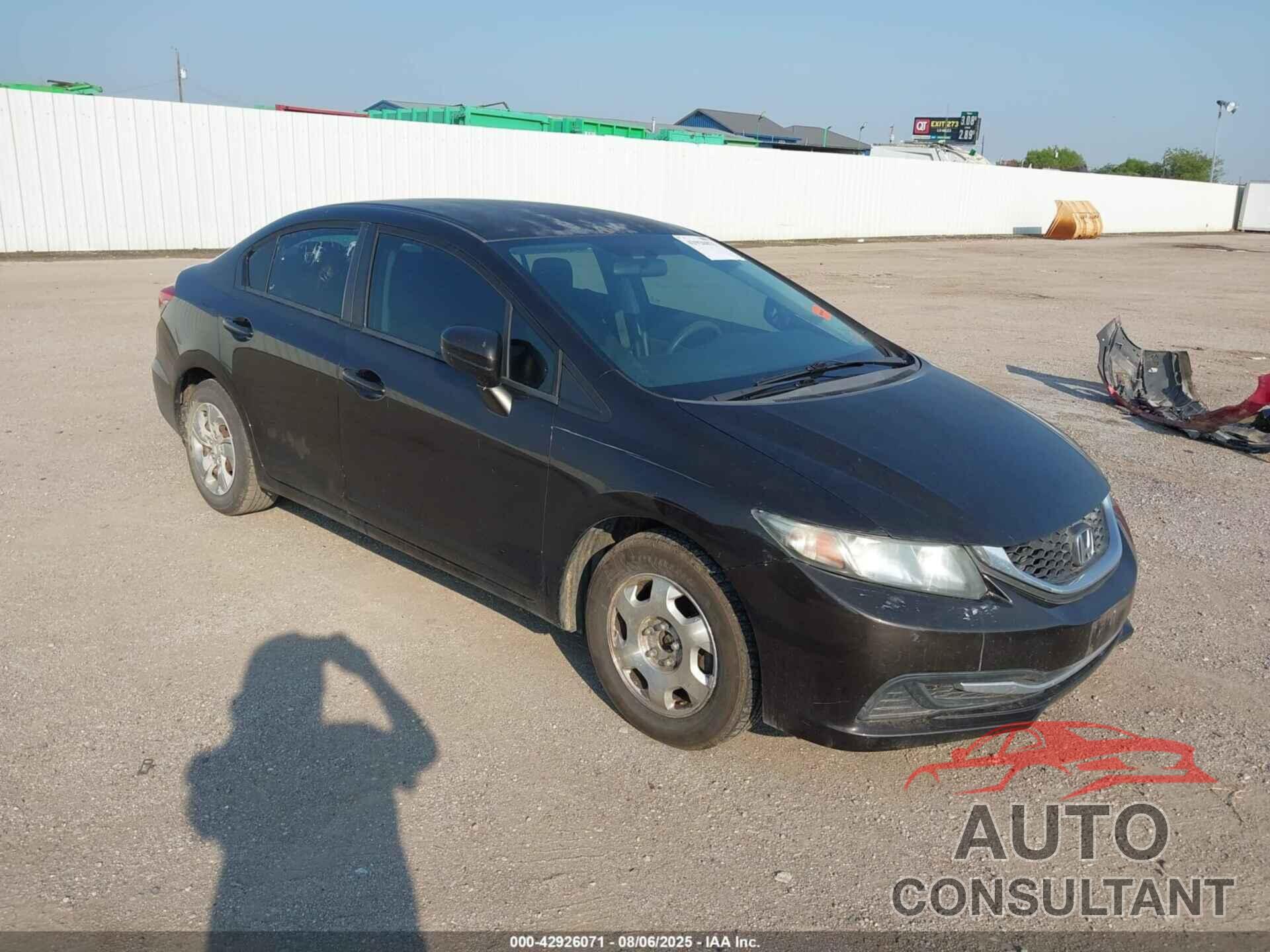 HONDA CIVIC 2014 - 2HGFB2F5XEH518625