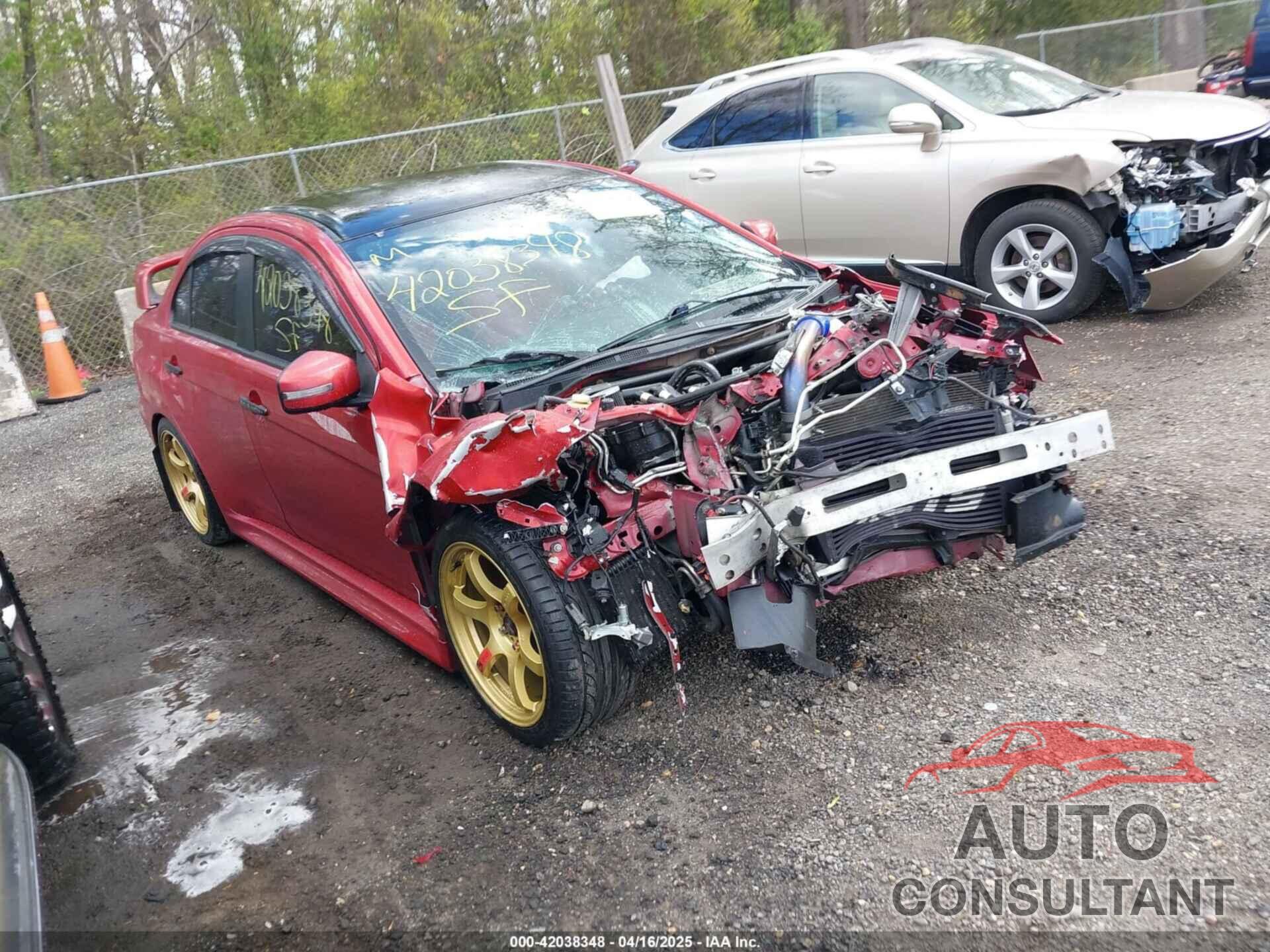MITSUBISHI LANCER EVOLUTION 2015 - JA32W7FV9FU028768