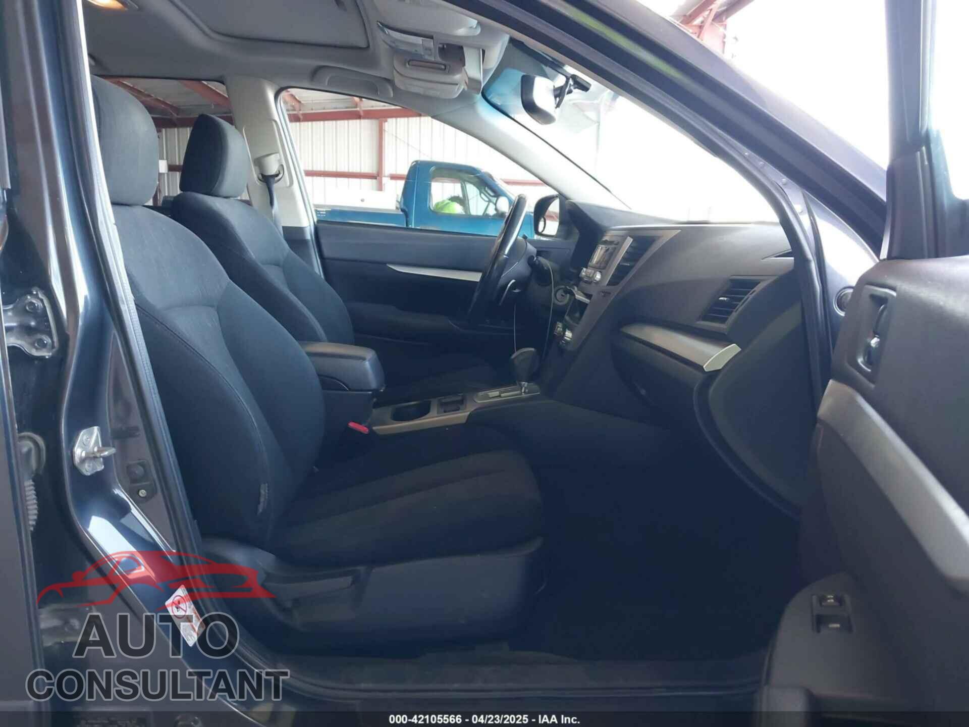 SUBARU OUTBACK 2013 - 4S4BRBGC8D3219606