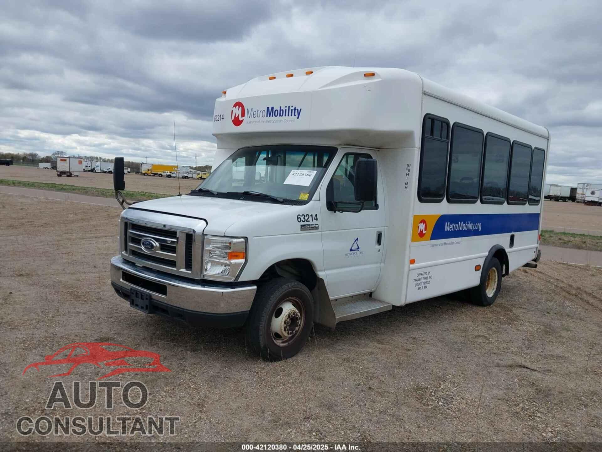 FORD E-450 CUTAWAY 2019 - 1FDFE4FS9KDC32034
