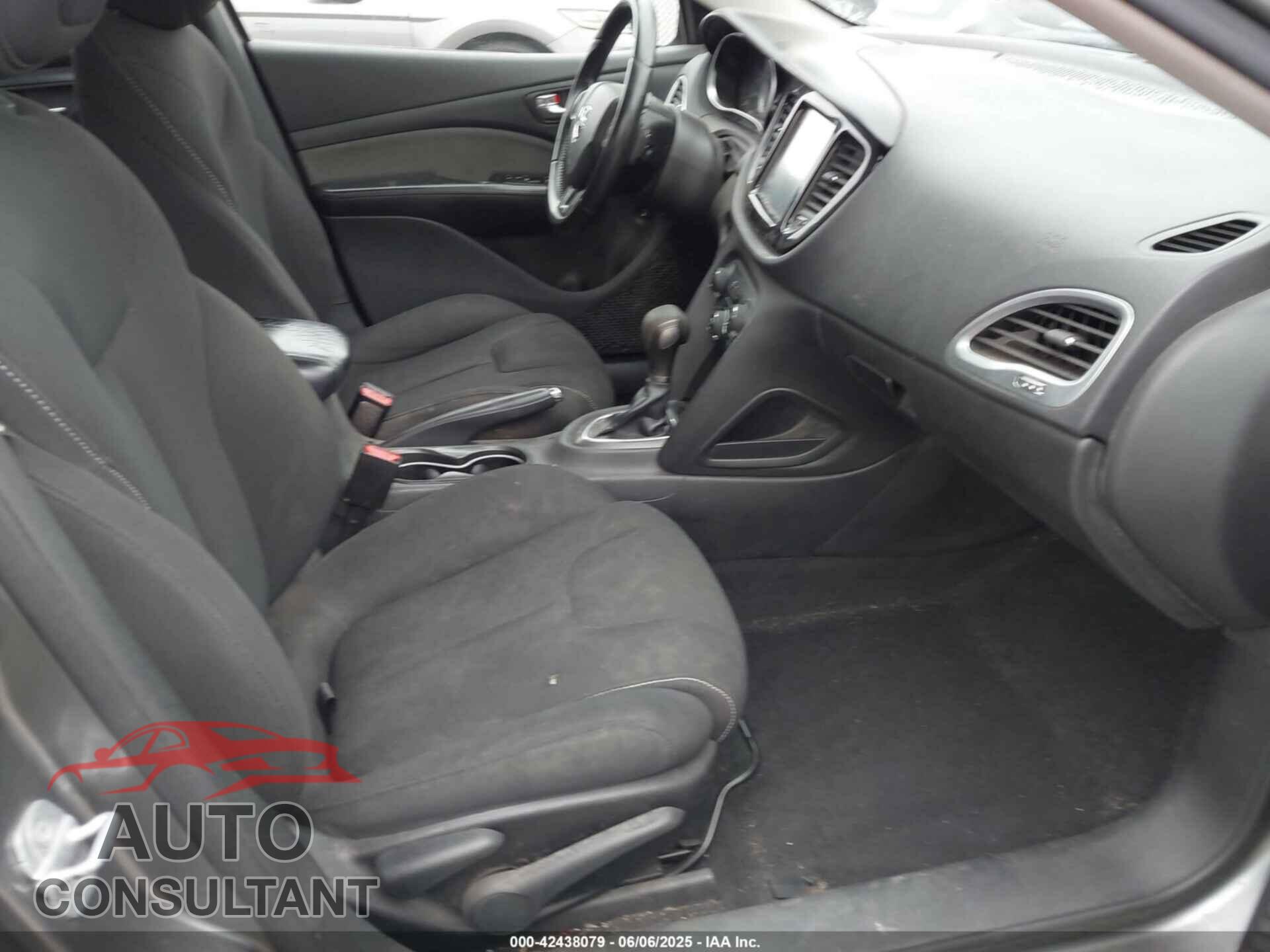 DODGE DART 2013 - 1C3CDFBA8DD323600