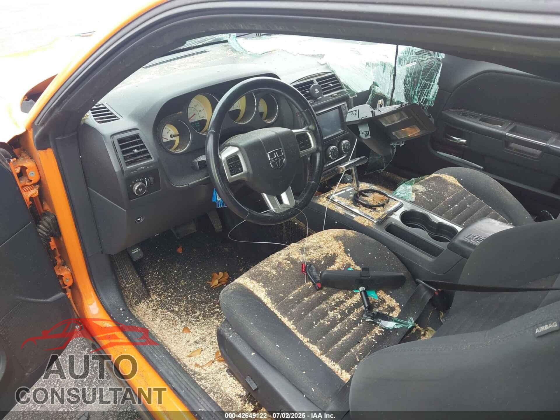 DODGE CHALLENGER 2012 - 2C3CDYAG3CH155545