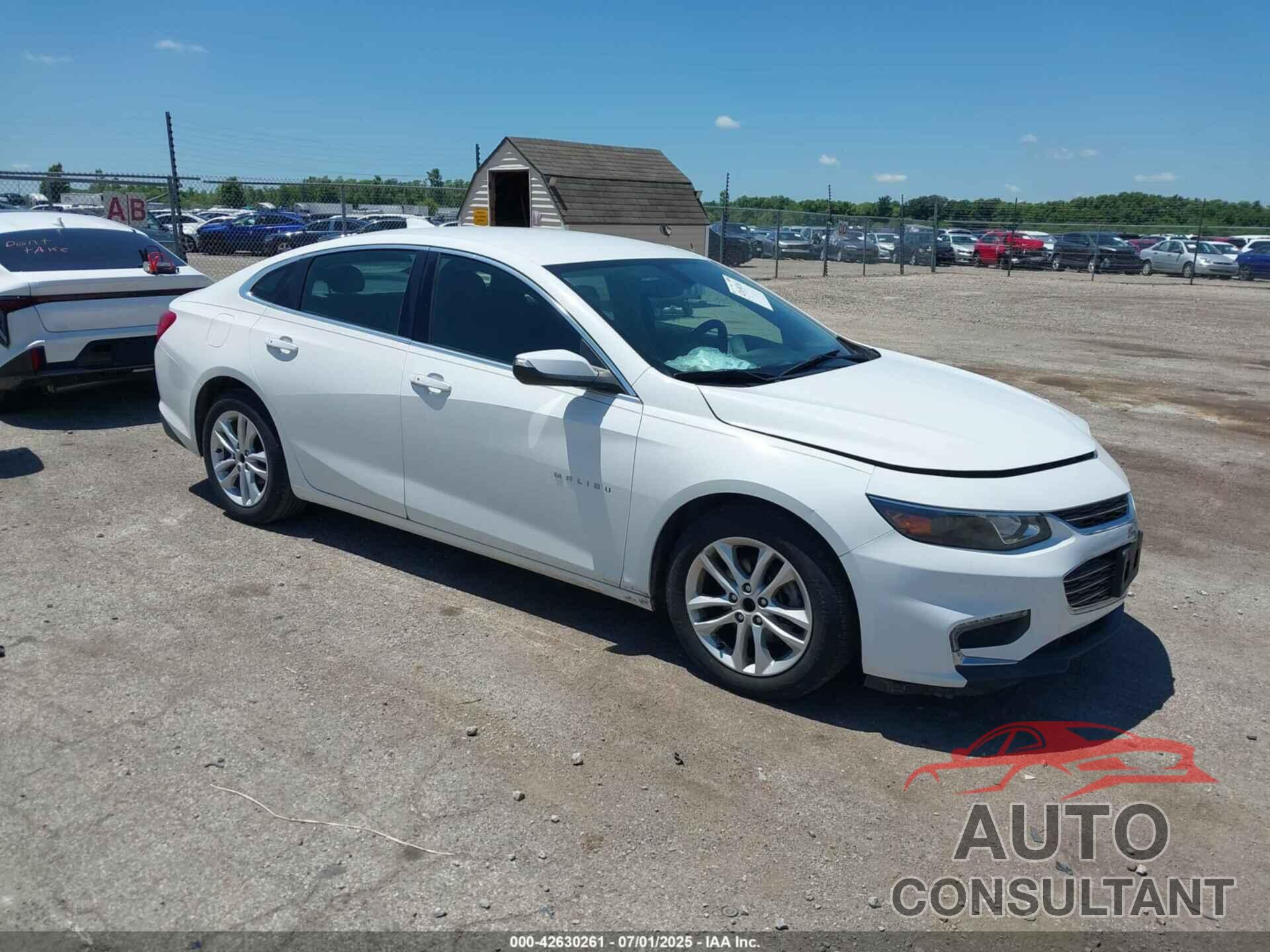 CHEVROLET MALIBU 2017 - 1G1ZE5ST7HF106654