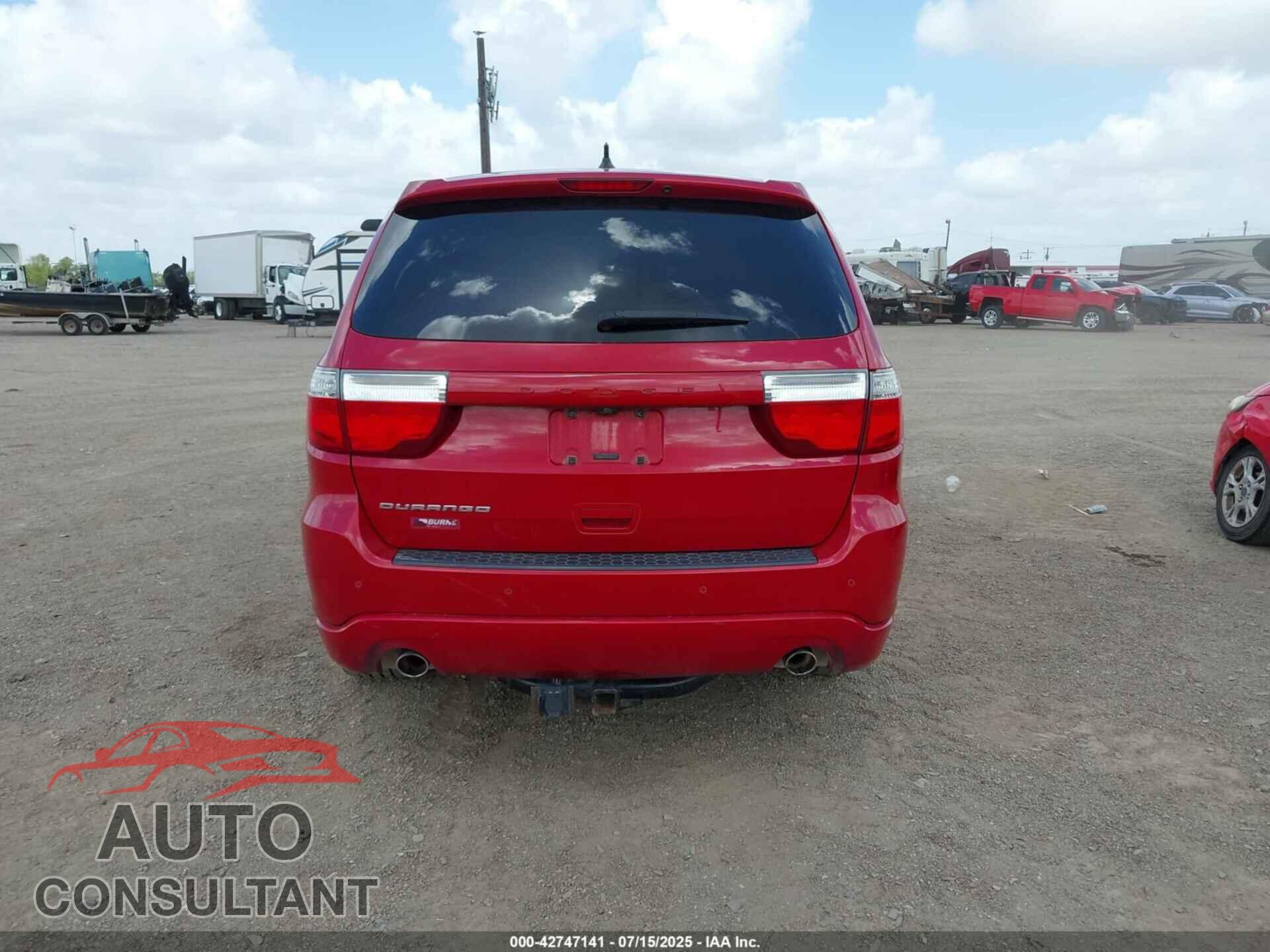 DODGE DURANGO 2013 - 1C4RDHAG0DC699284