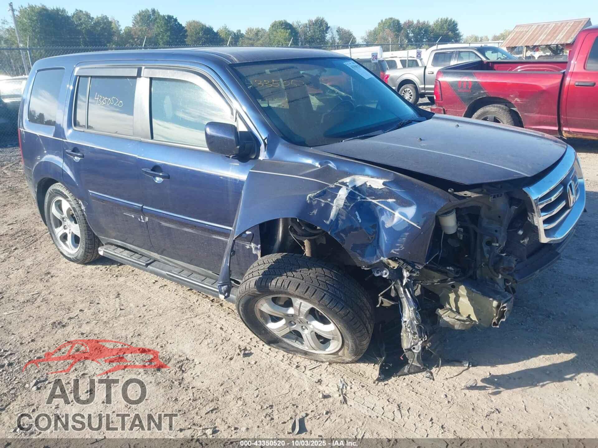 HONDA PILOT 2015 - 5FNYF4H76FB006065
