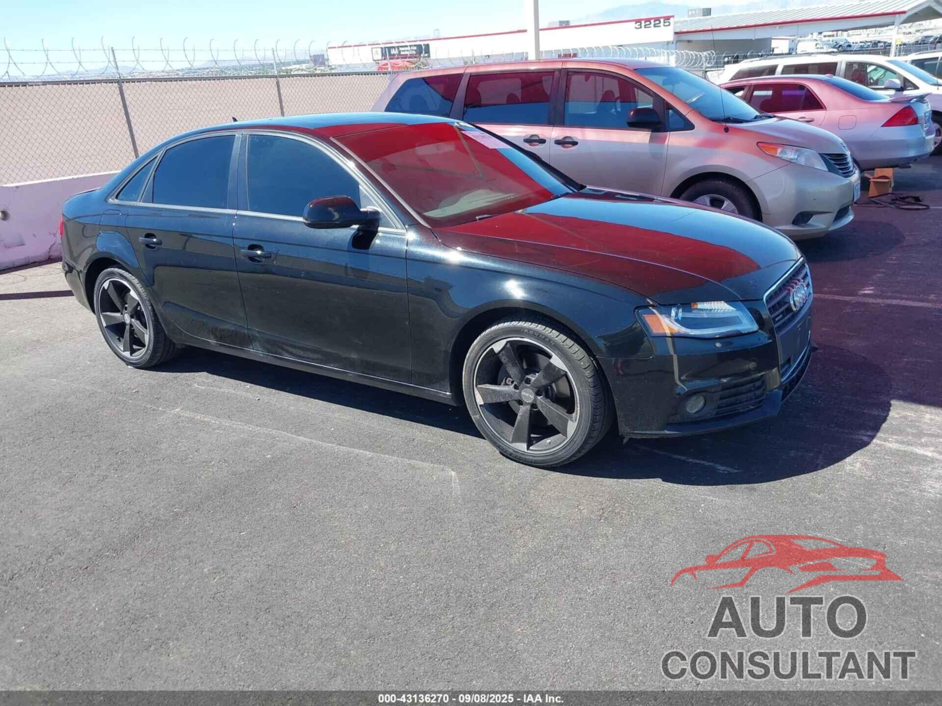 AUDI A4 2011 - WAUBFAFL1BN010327
