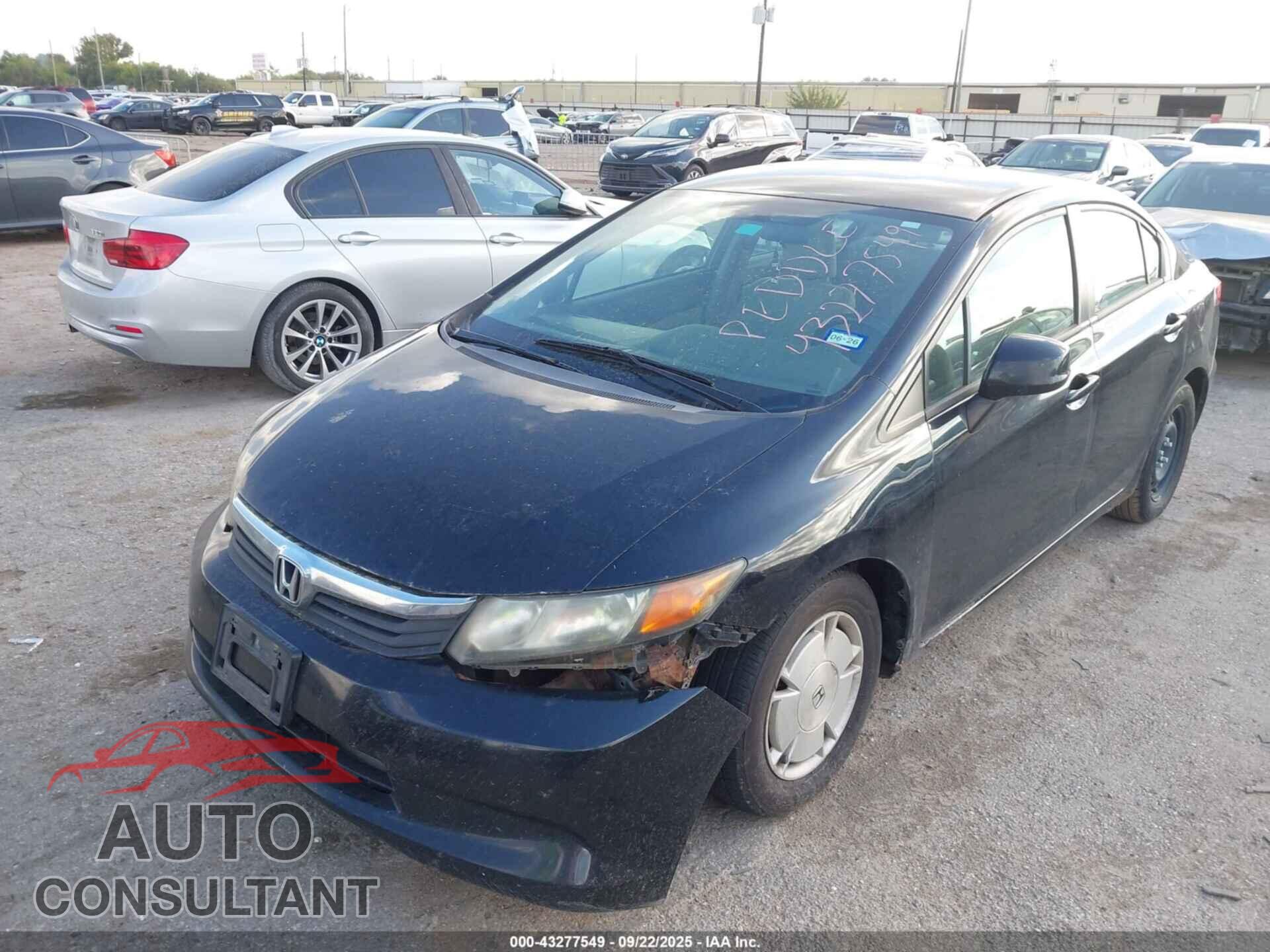 HONDA CIVIC 2012 - 2HGFB2F48CH112363