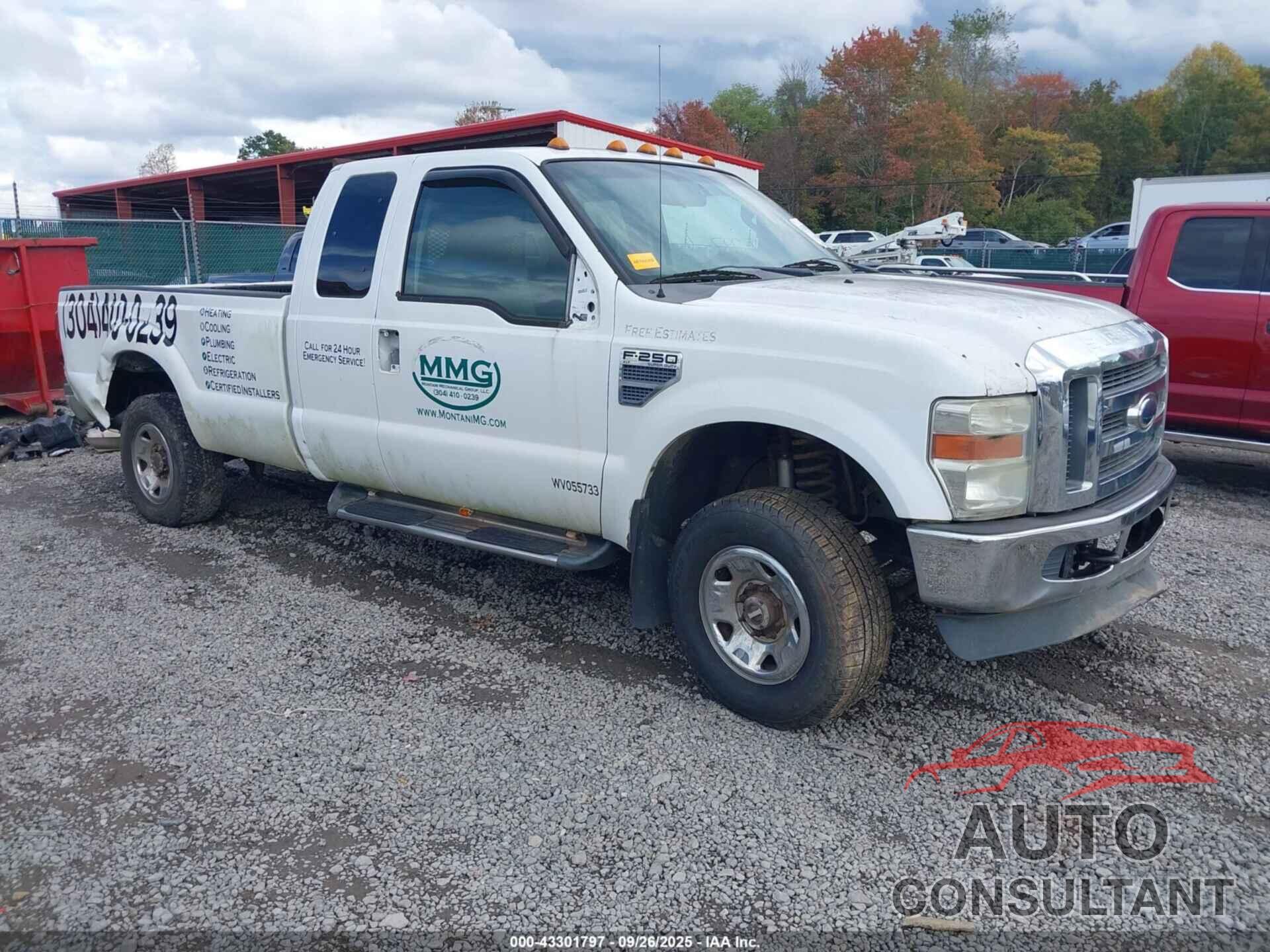 FORD F-250 2009 - 1FTSX21589EA21818