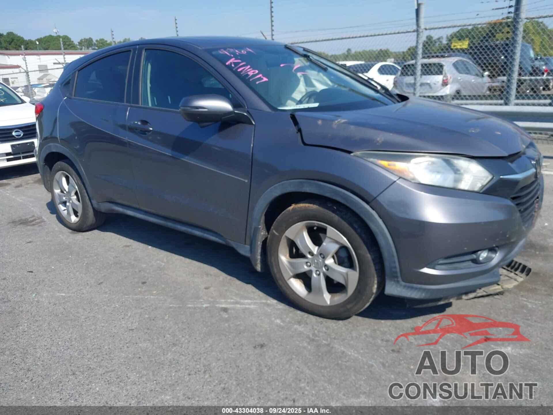 HONDA HR-V 2016 - 3CZRU5H52GM719969