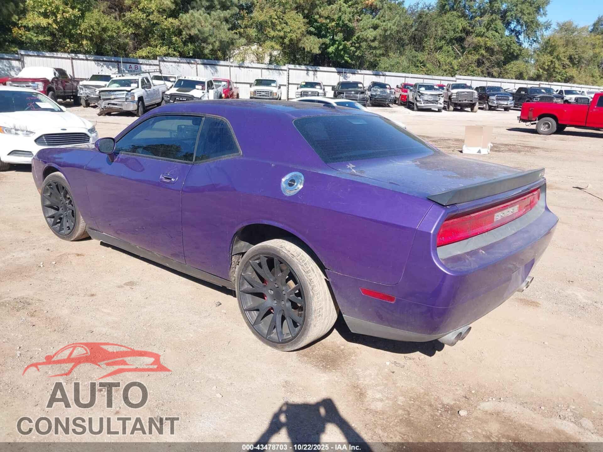DODGE CHALLENGER 2010 - 2B3CJ7DW7AH190671