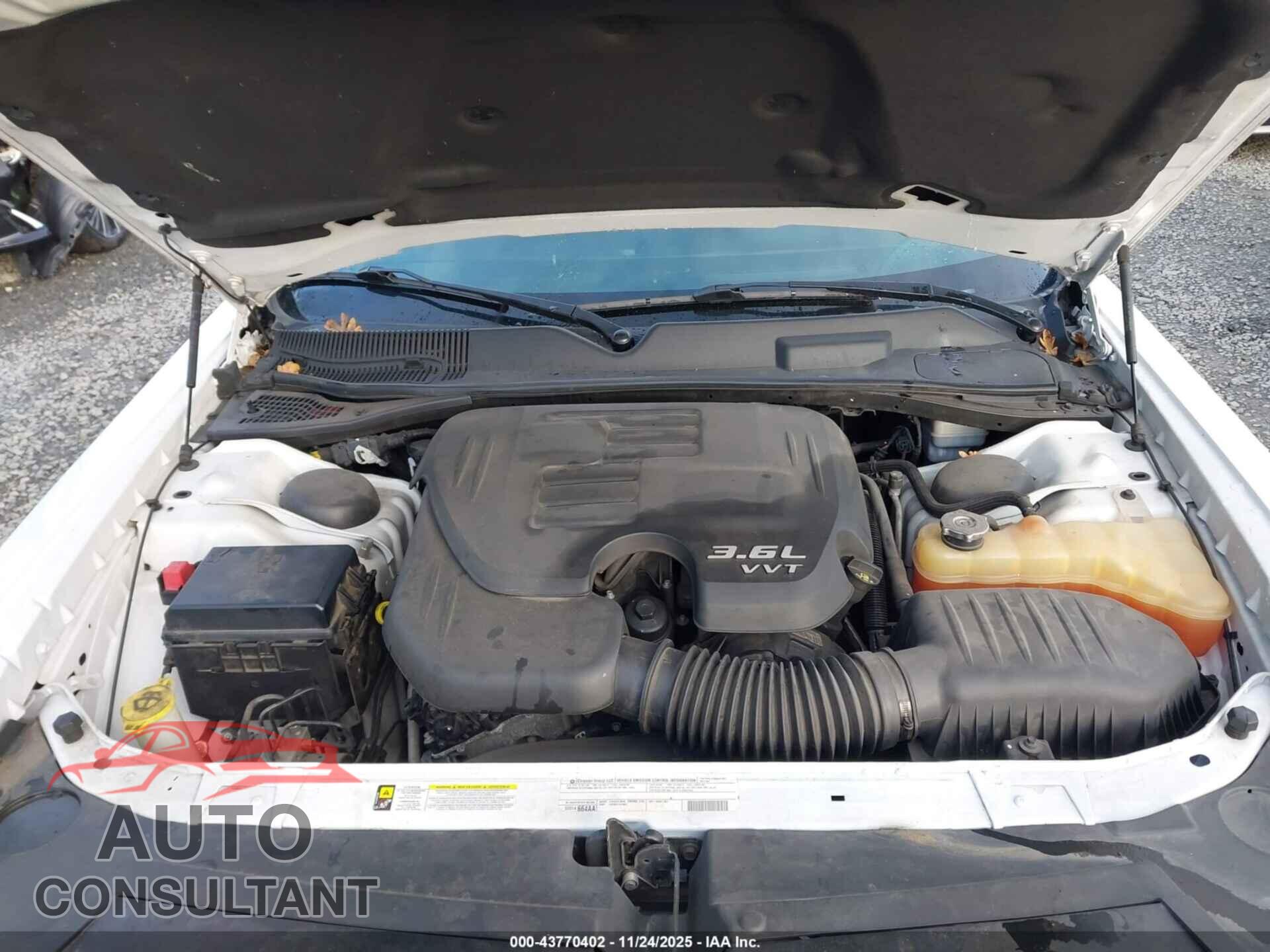 DODGE CHALLENGER 2012 - 2C3CDYAG2CH257564