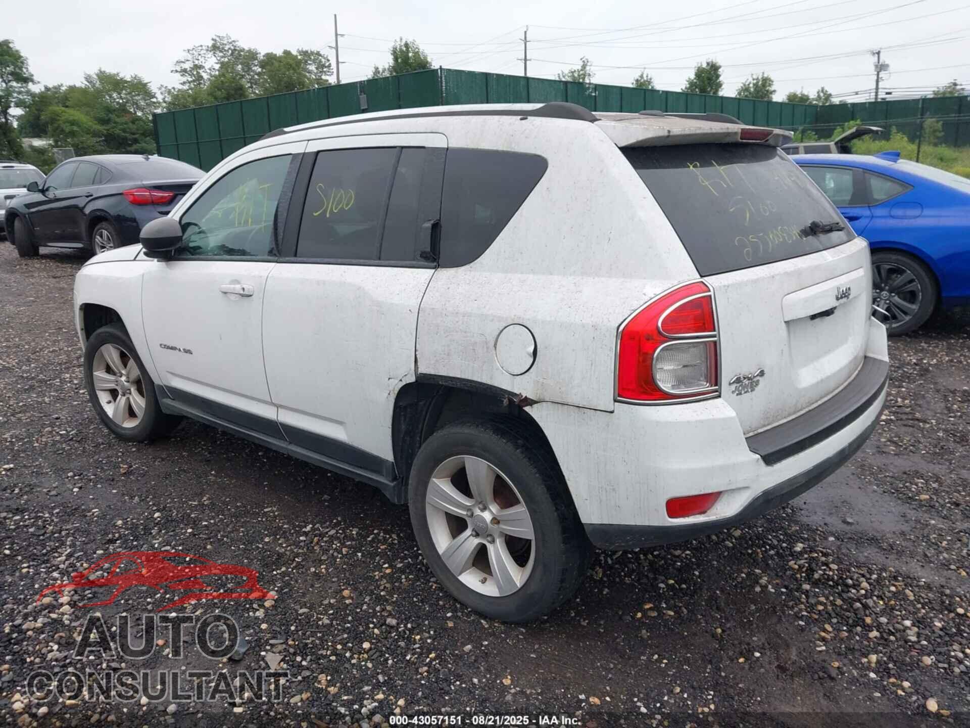JEEP COMPASS 2012 - 1C4NJDEB2CD541634