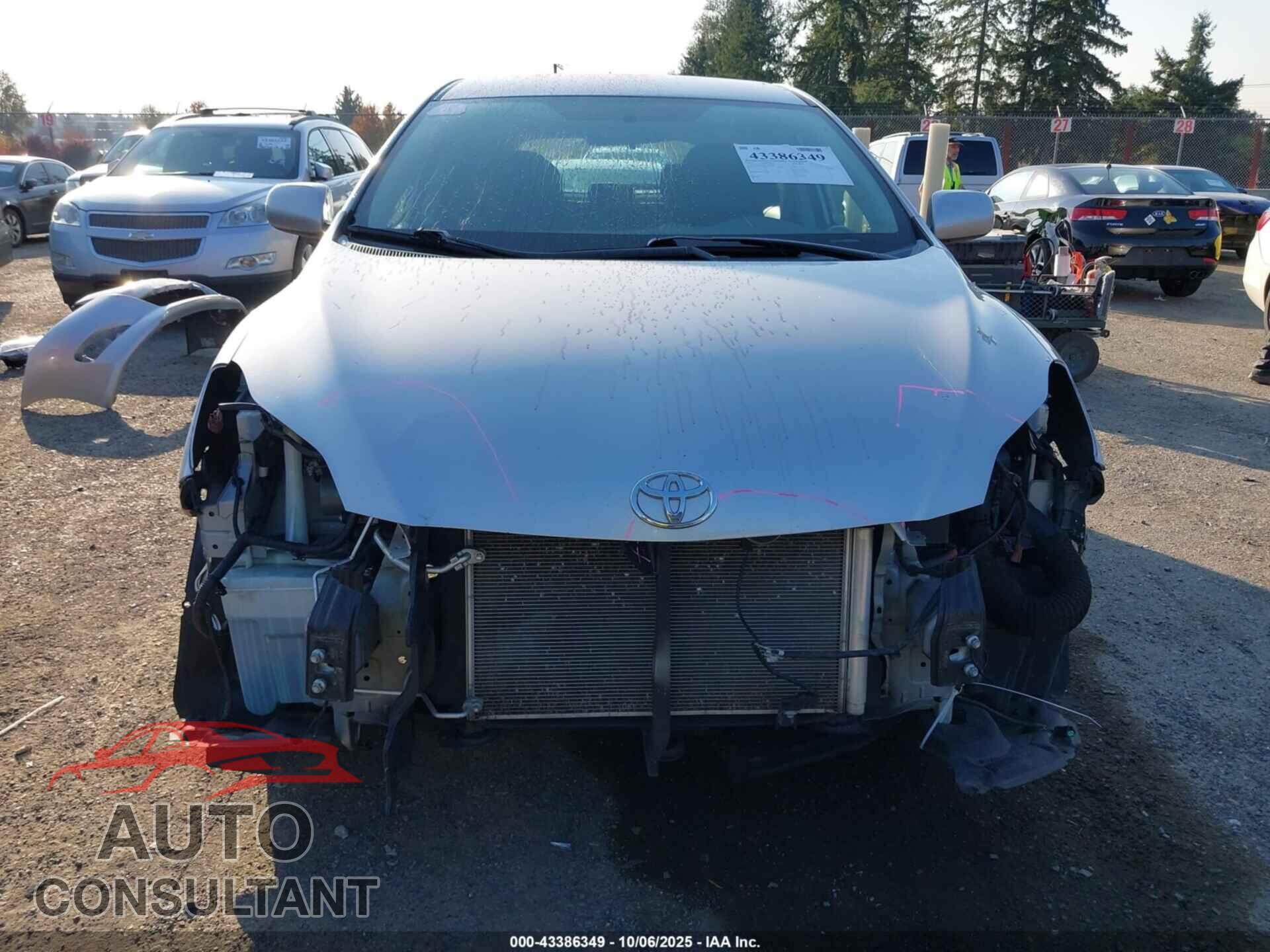 TOYOTA MATRIX 2012 - 2T1LE4EE2CC021565