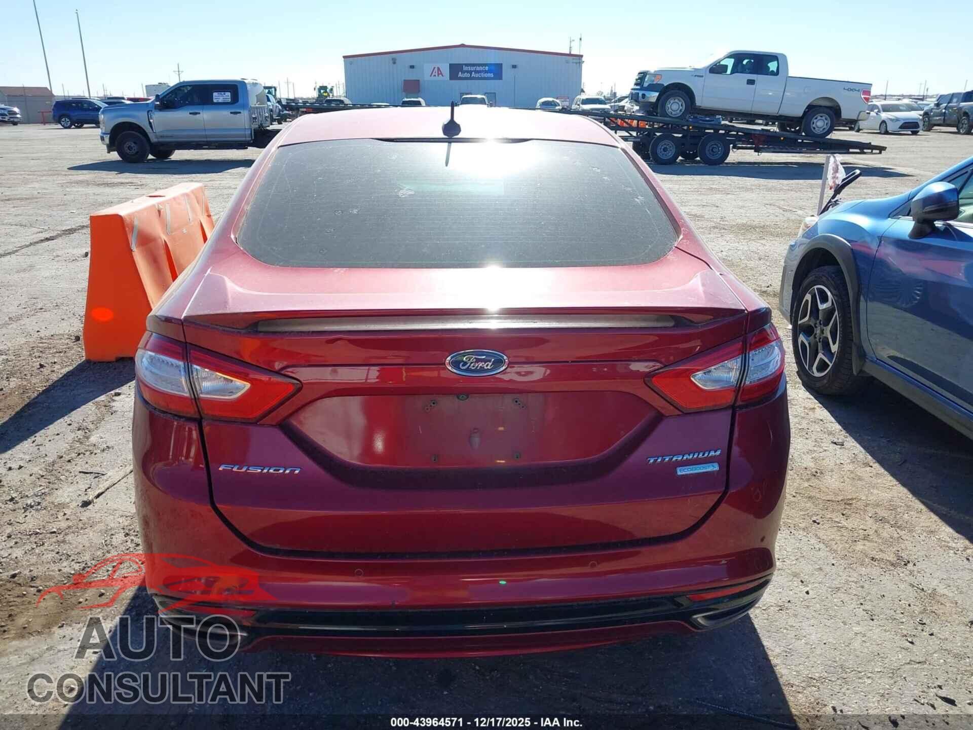FORD FUSION 2016 - 3FA6P0K98GR250412