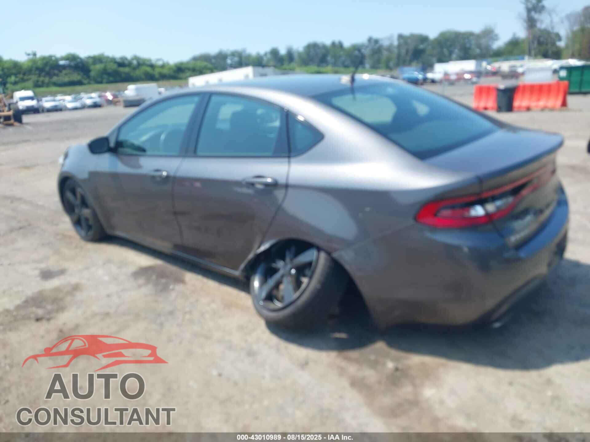 DODGE DART 2015 - 1C3CDFBB1FD311185