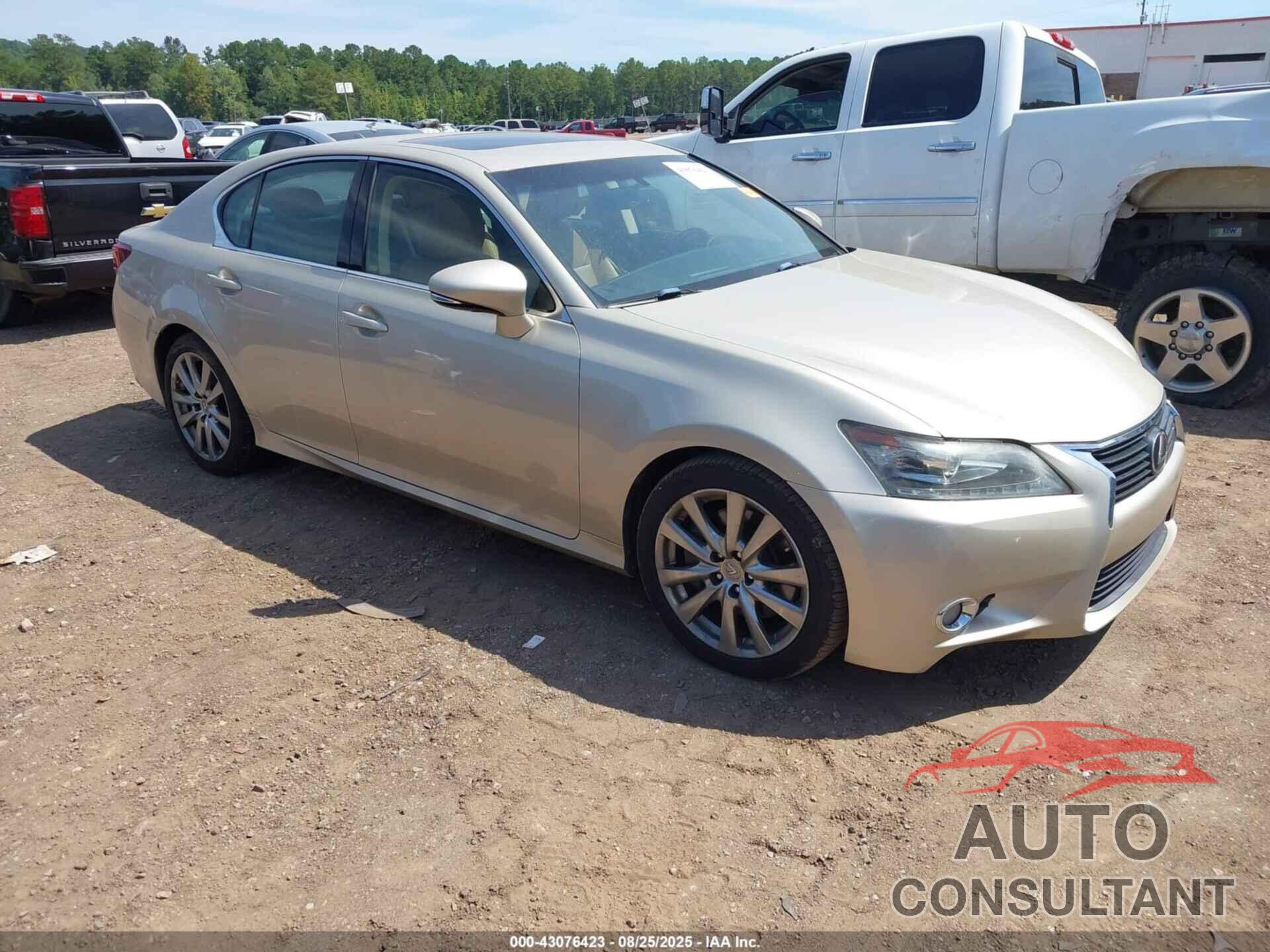 LEXUS GS 350 2013 - JTHBE1BL0D5001177