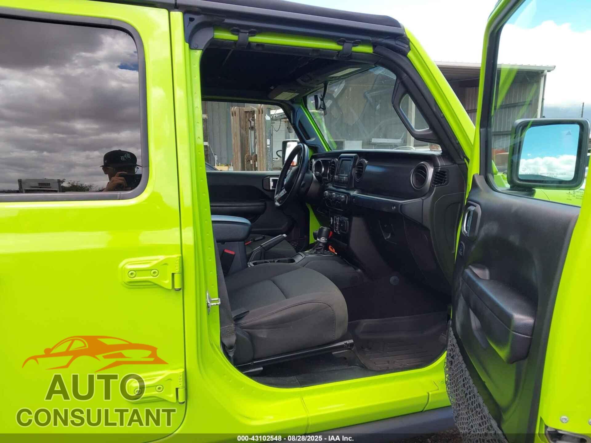 JEEP GLADIATOR 2021 - 1C6HJTAG9ML619155