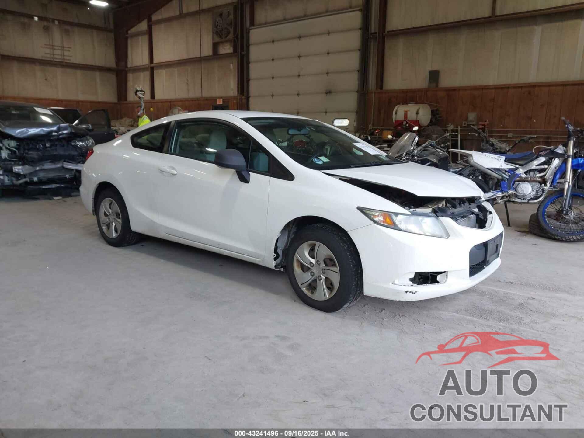 HONDA CIVIC 2013 - 2HGFG3B54DH508572